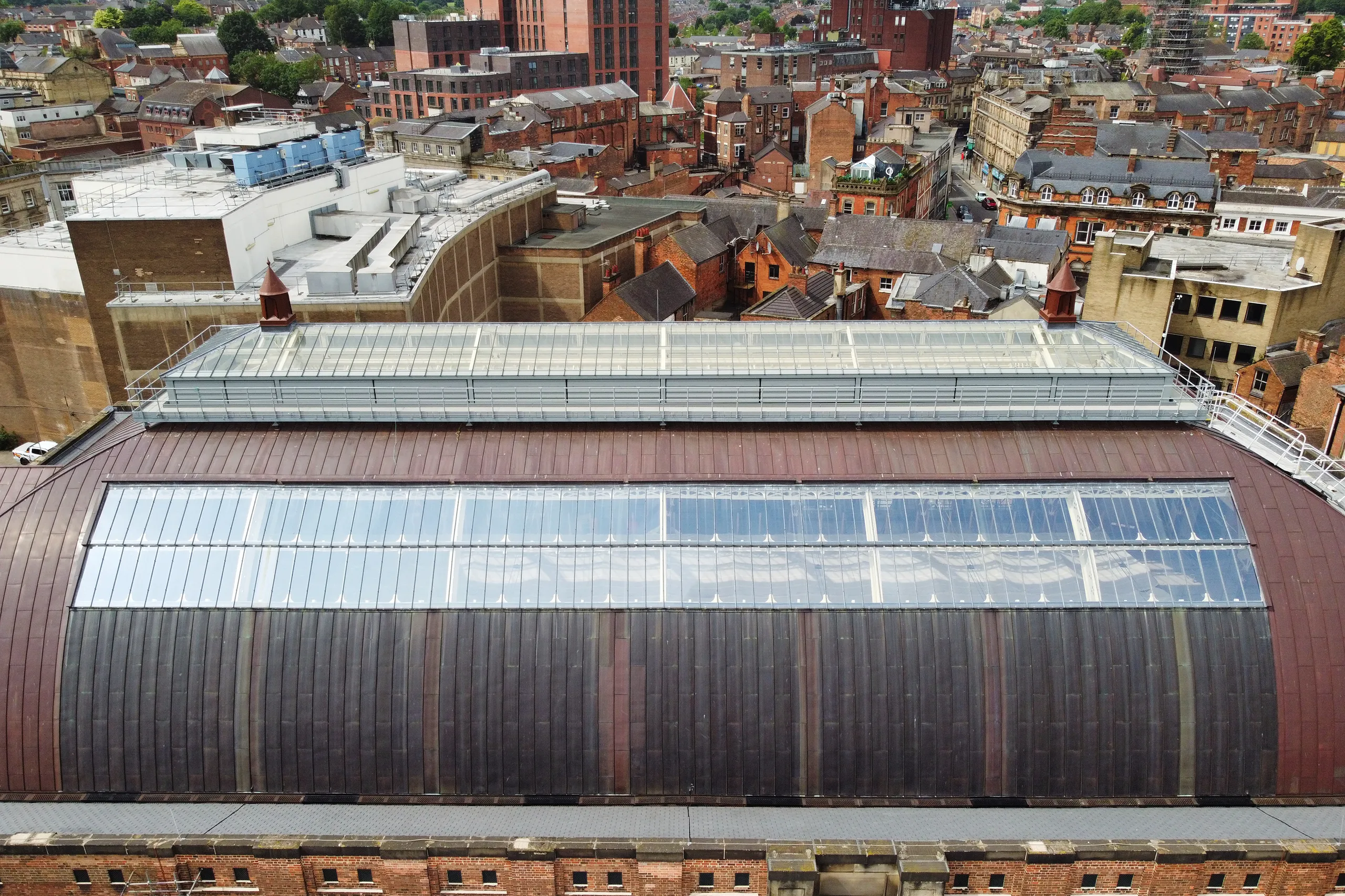 Derby Market Hall Roof Glazing