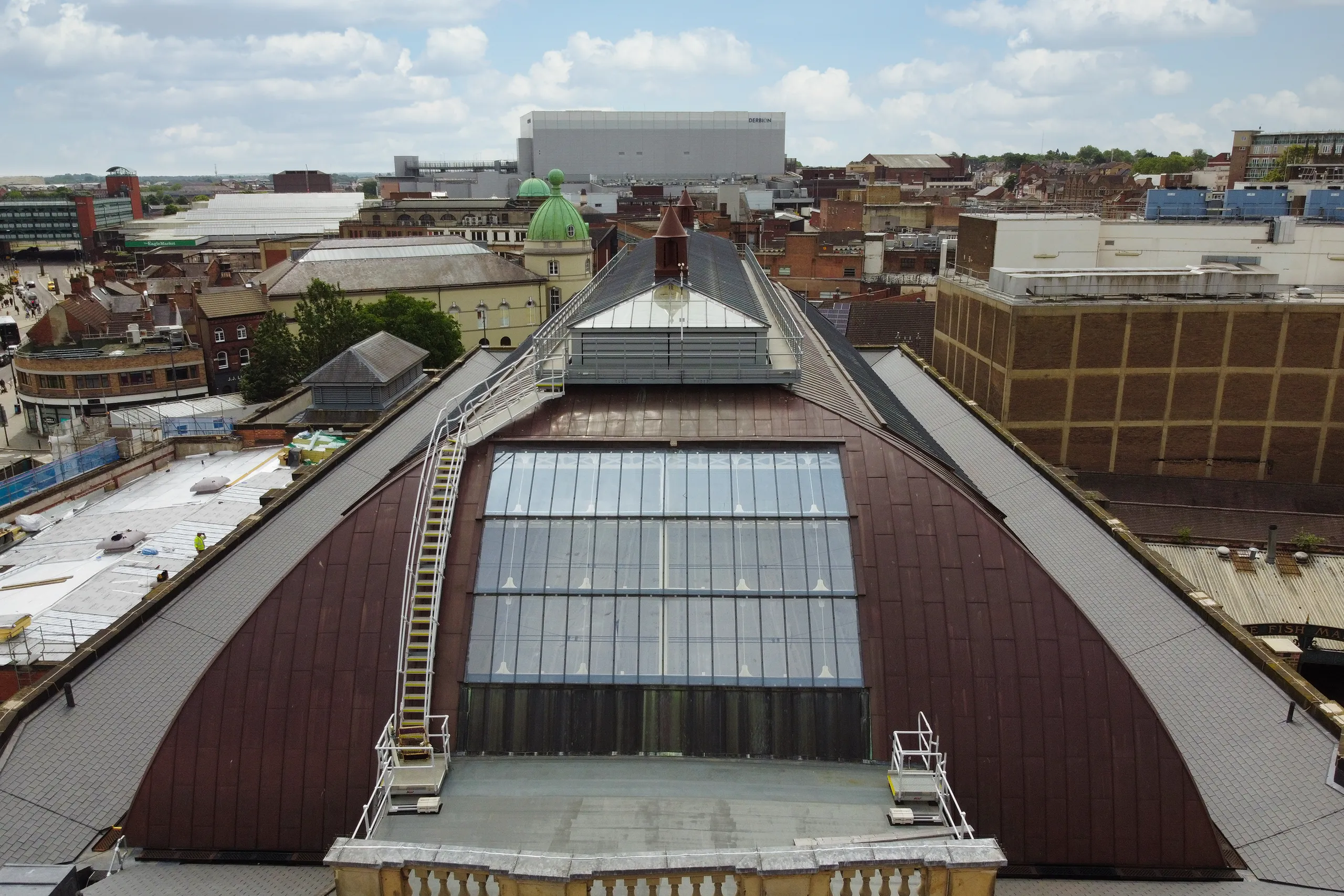 Derby Market Hall - public safety glass standards