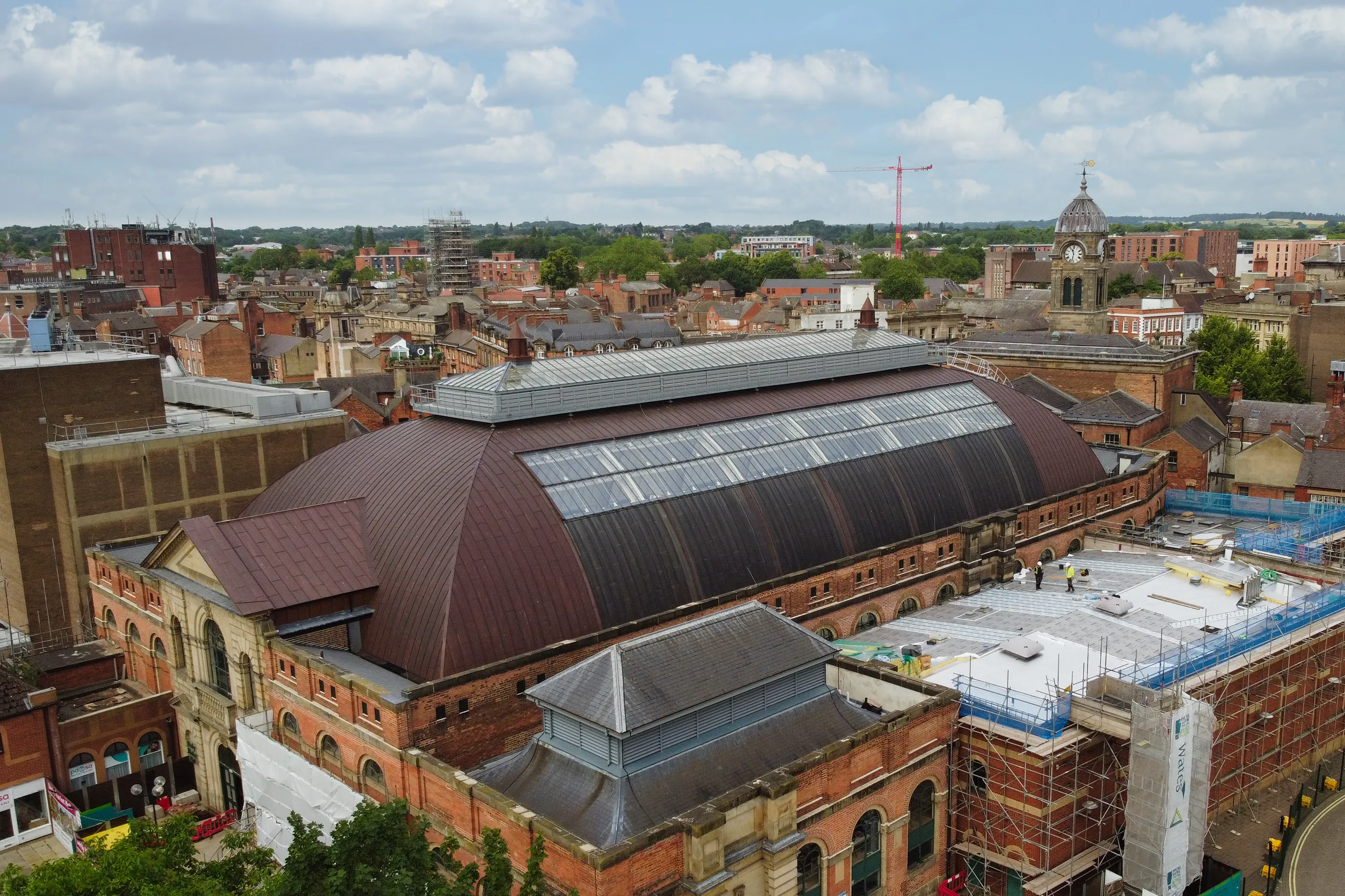 Derby Market Hall architect glass solutions