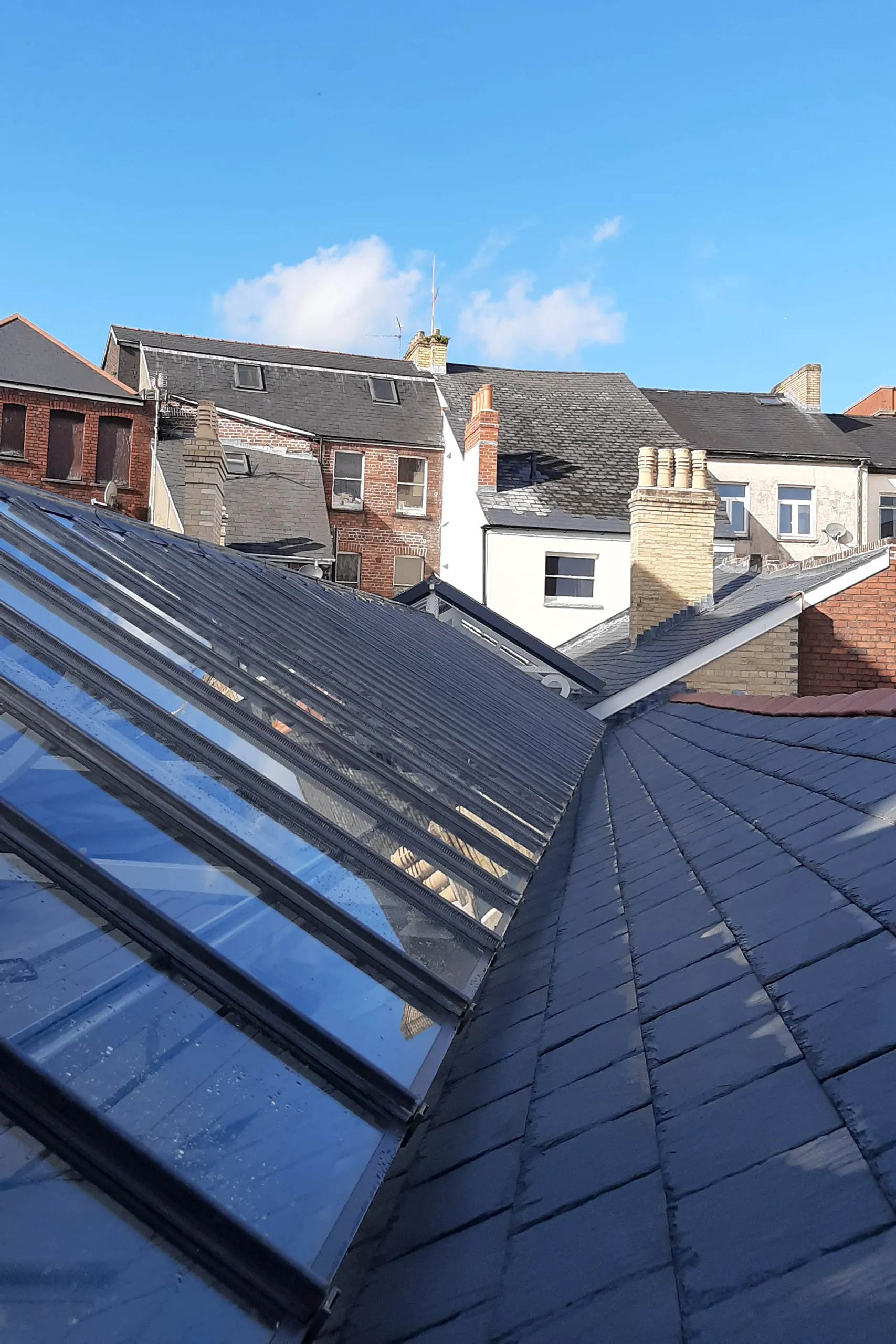 Market Arcade roof canopy, Newport