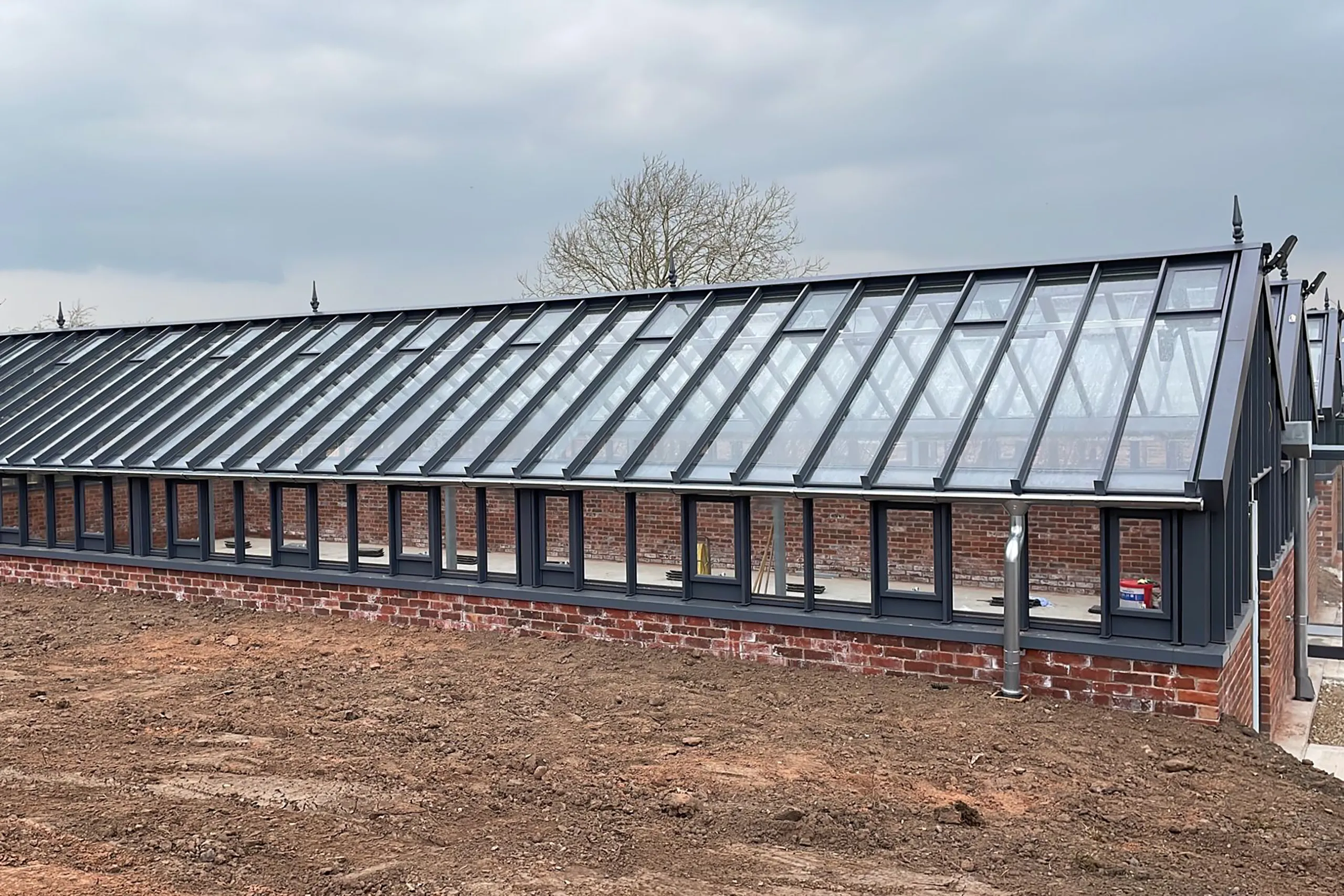 Congleton horticultural roof glazing Greenhouse skylight