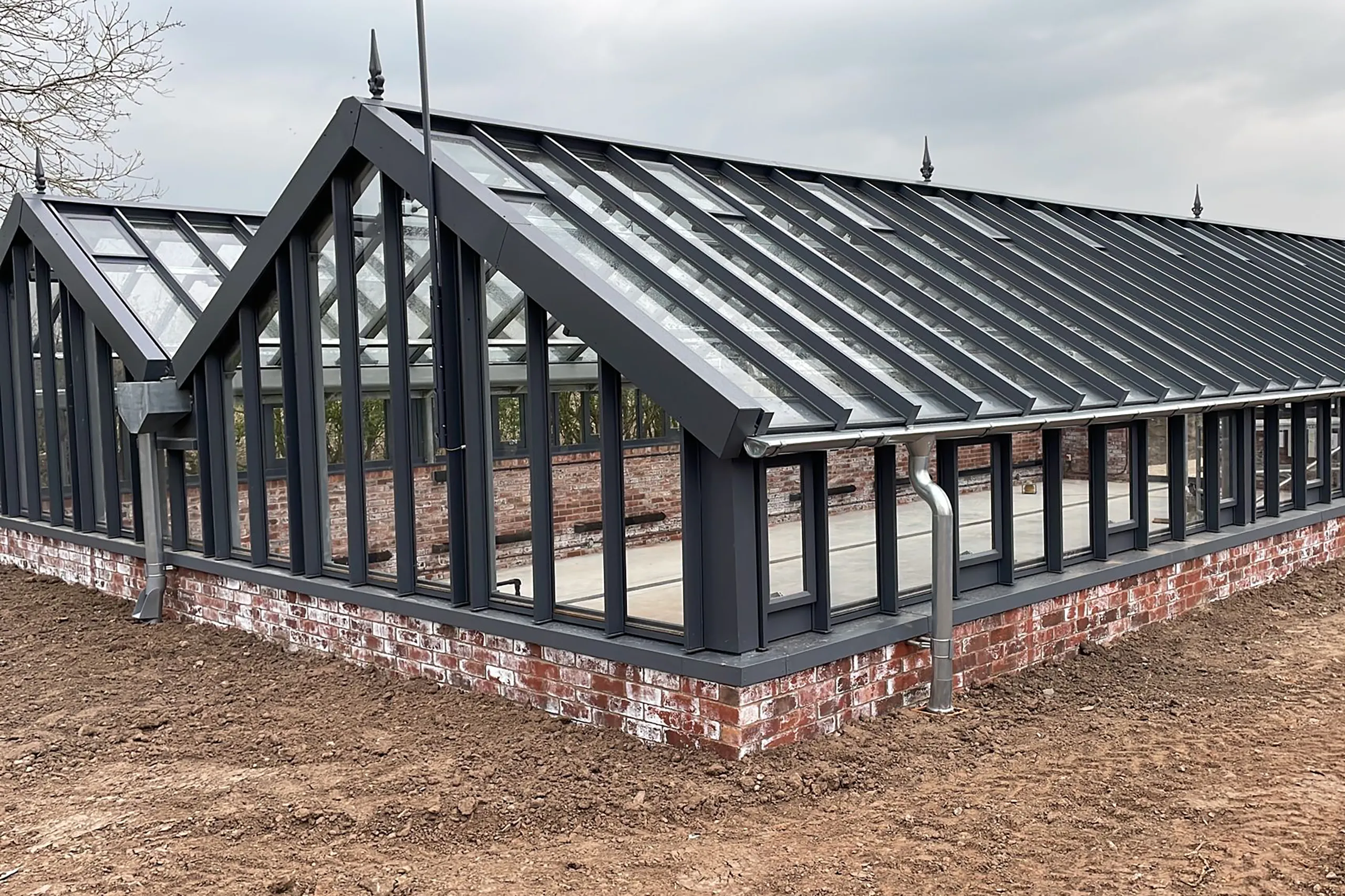 Congleton horticultural roof glazing