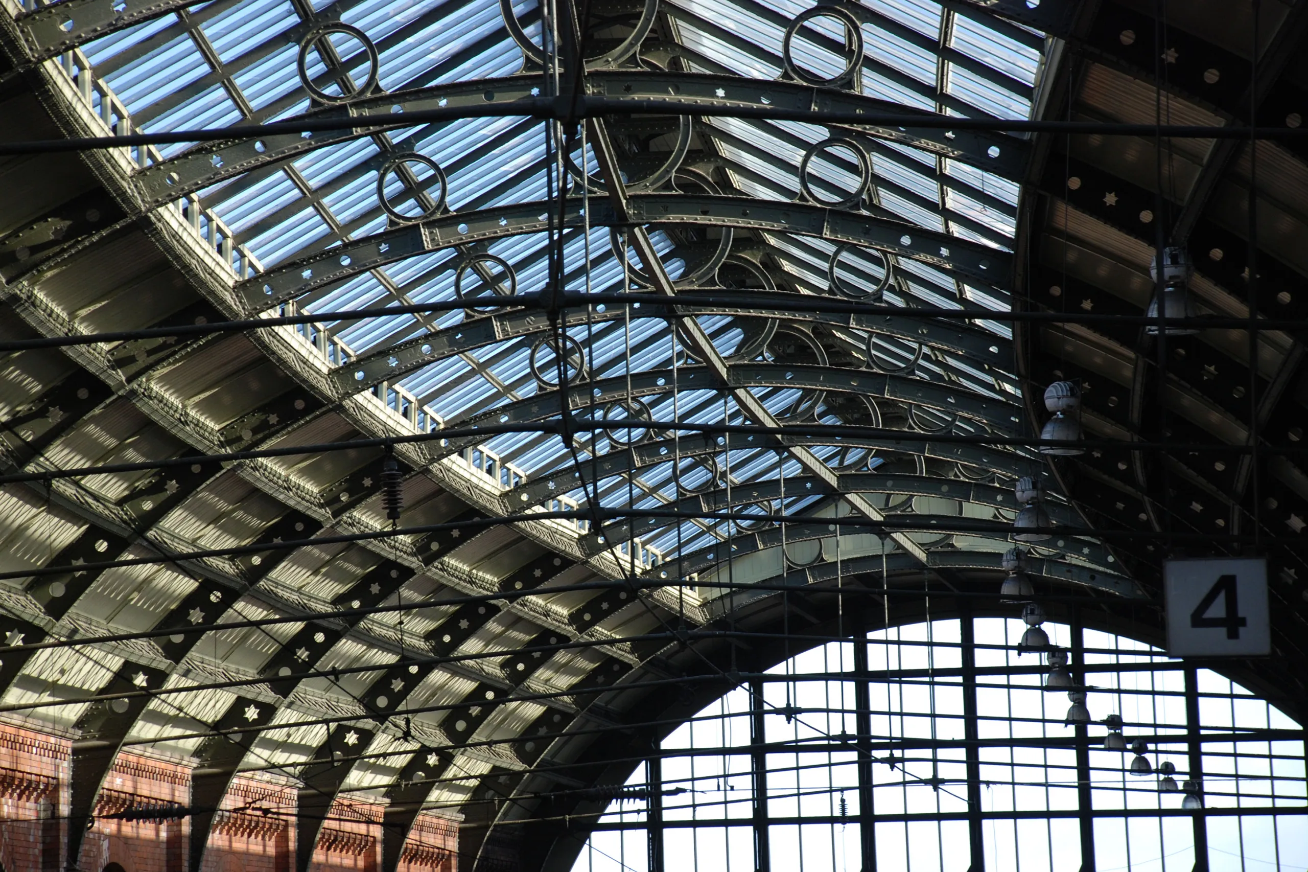 Darlington Railway station rooftop