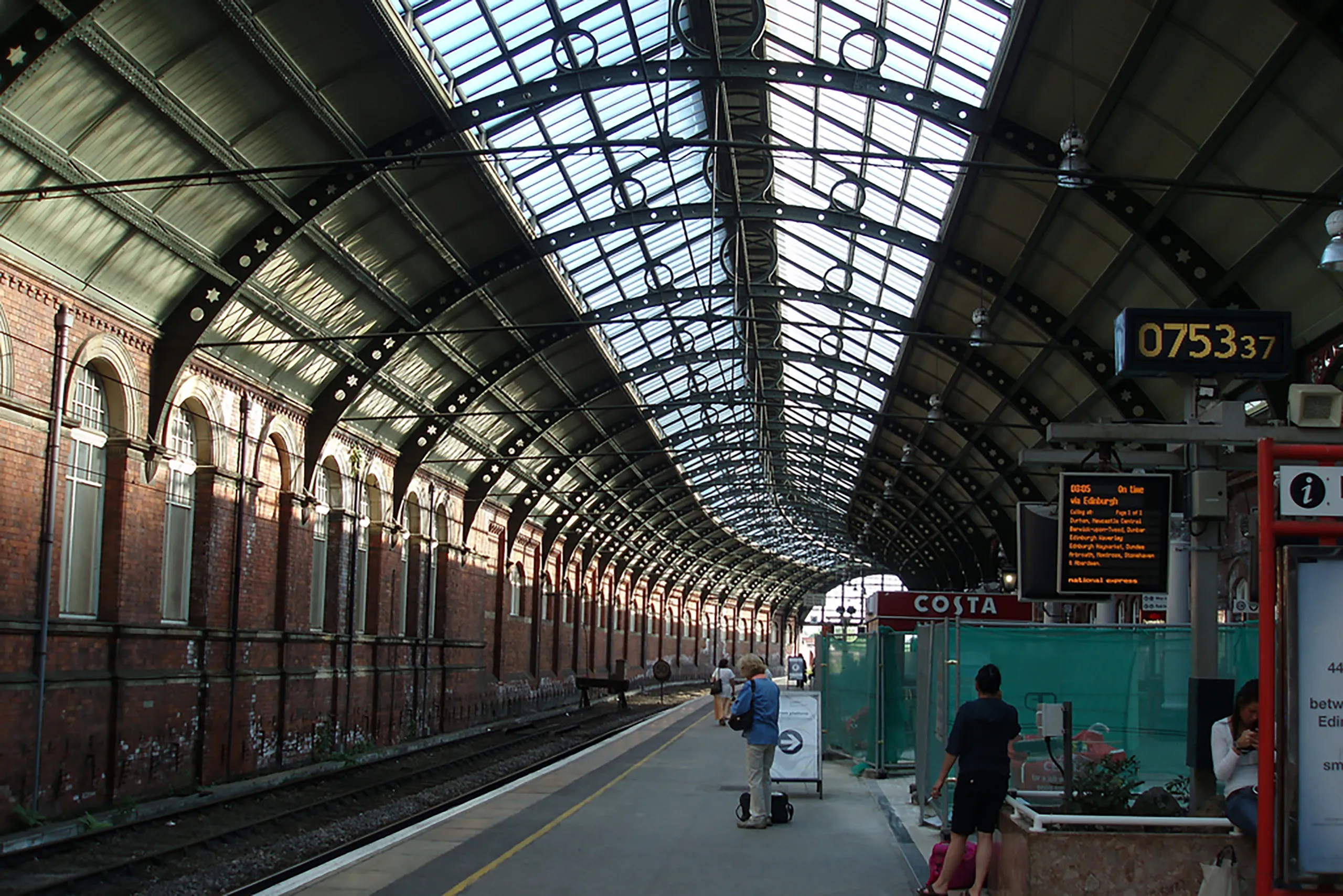 Darlington Railway Station roof glazing