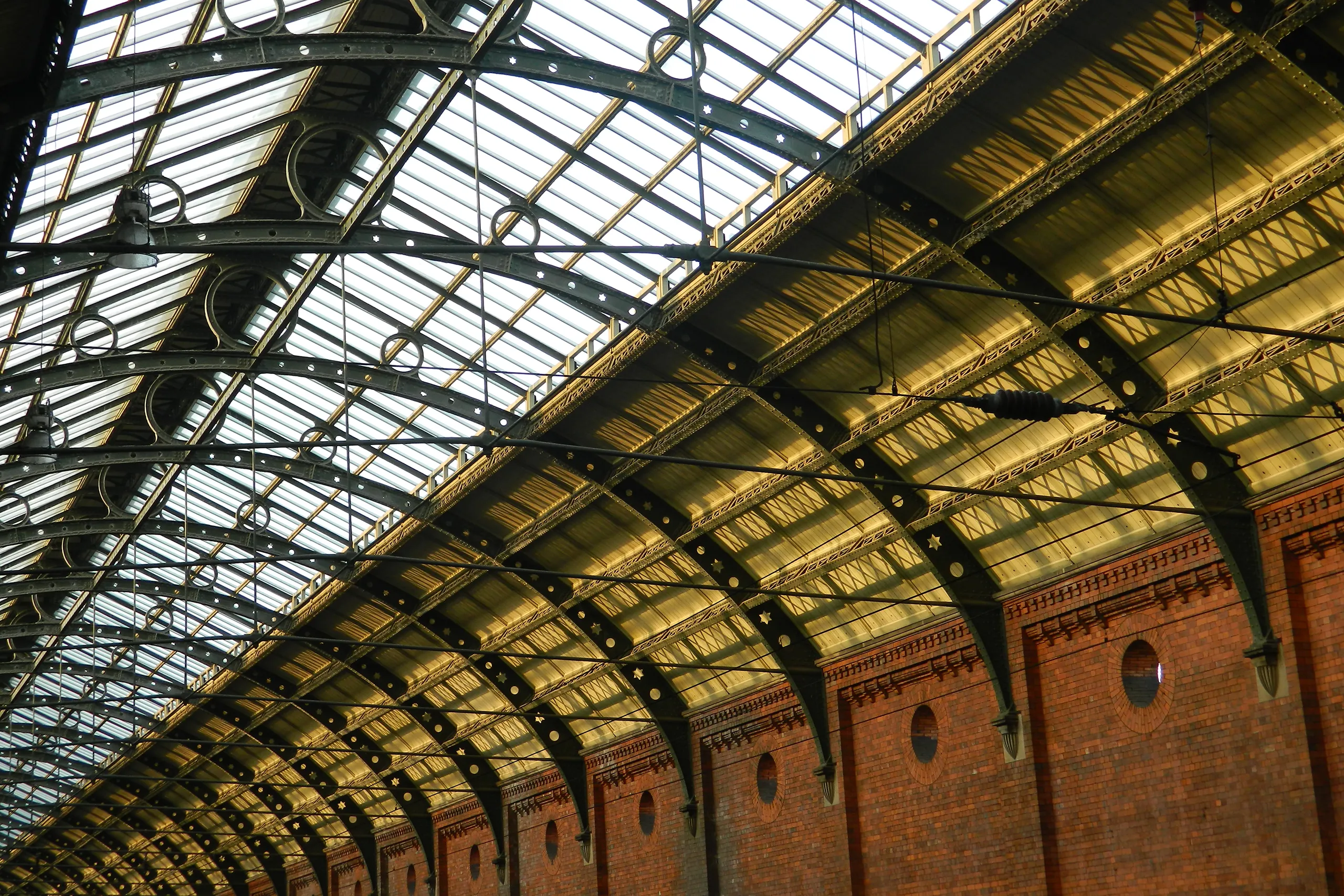 Darlington Railway Station roof glazing