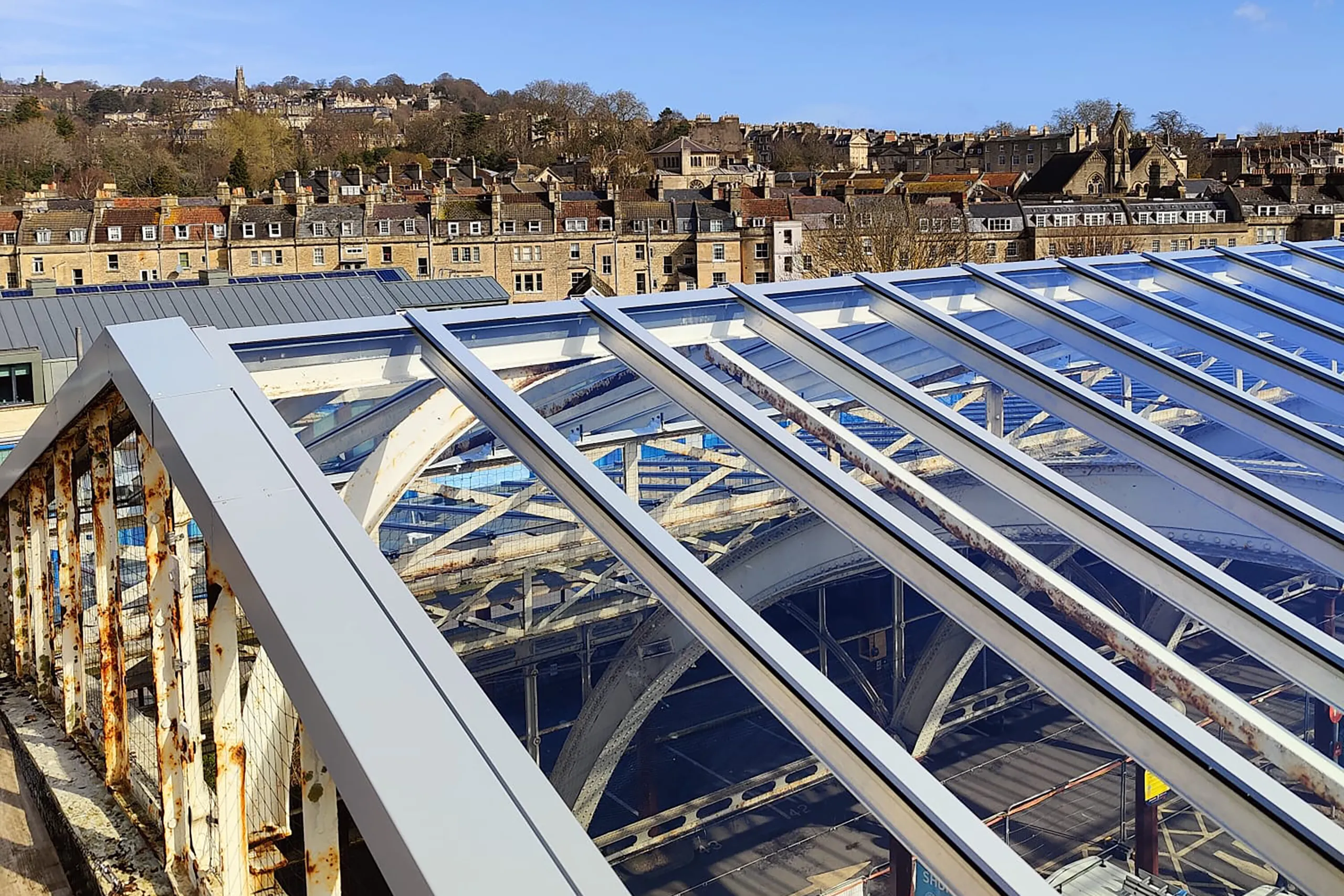 Green Park Station roof glazing, Bath