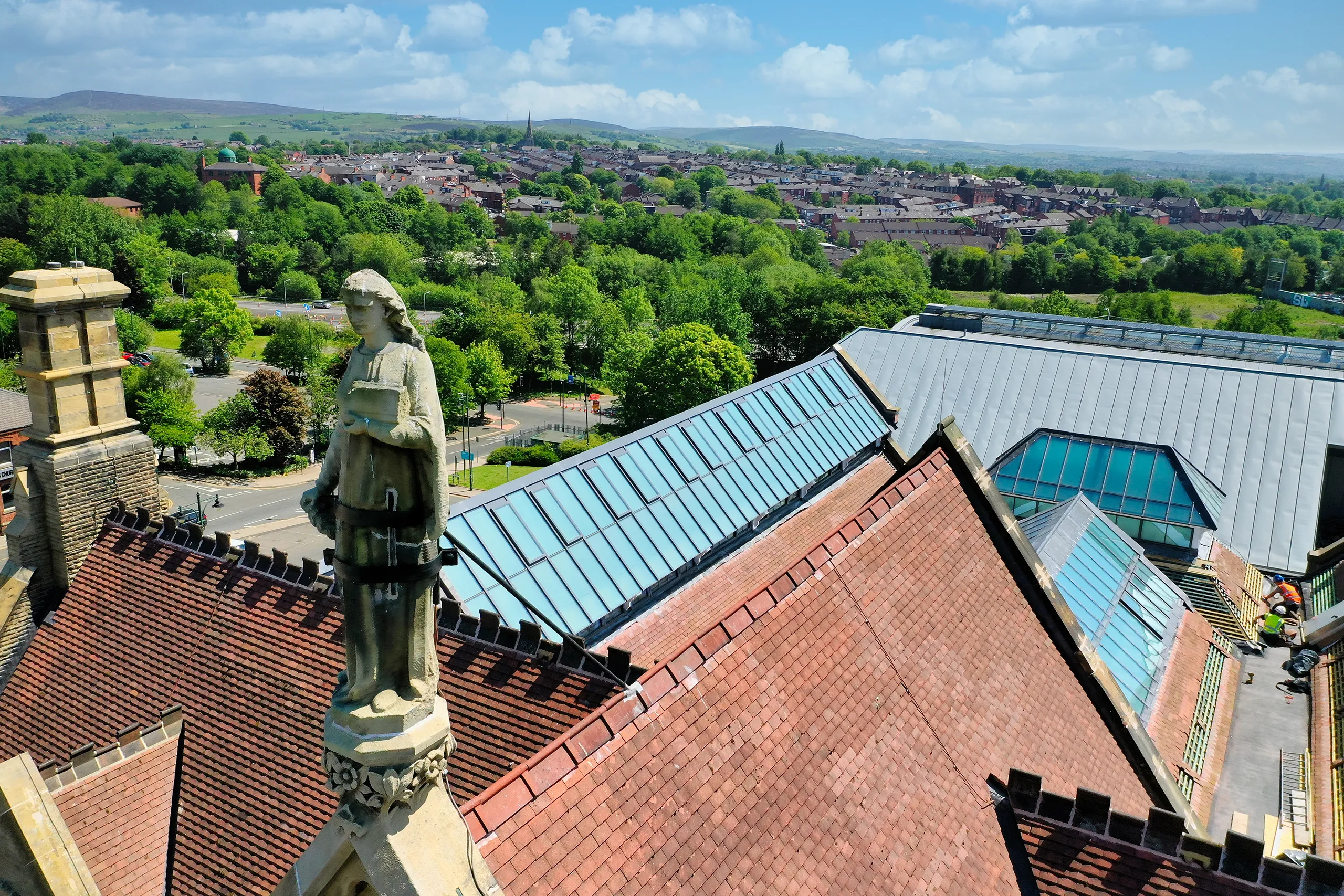 Heritage and Arts Centre roof glazing, Oldham - Manchester