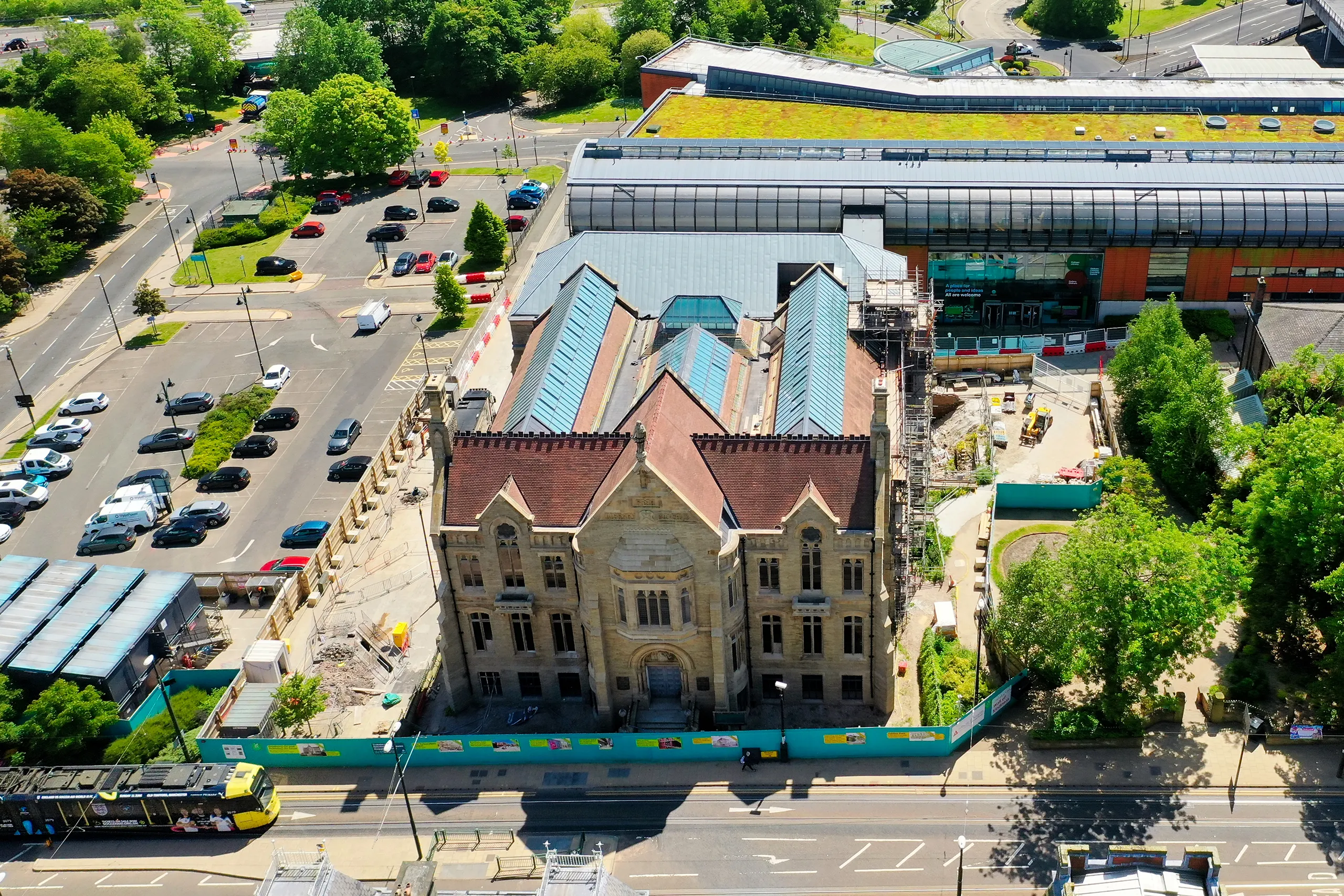 Heritage and Arts Centre roof glazing