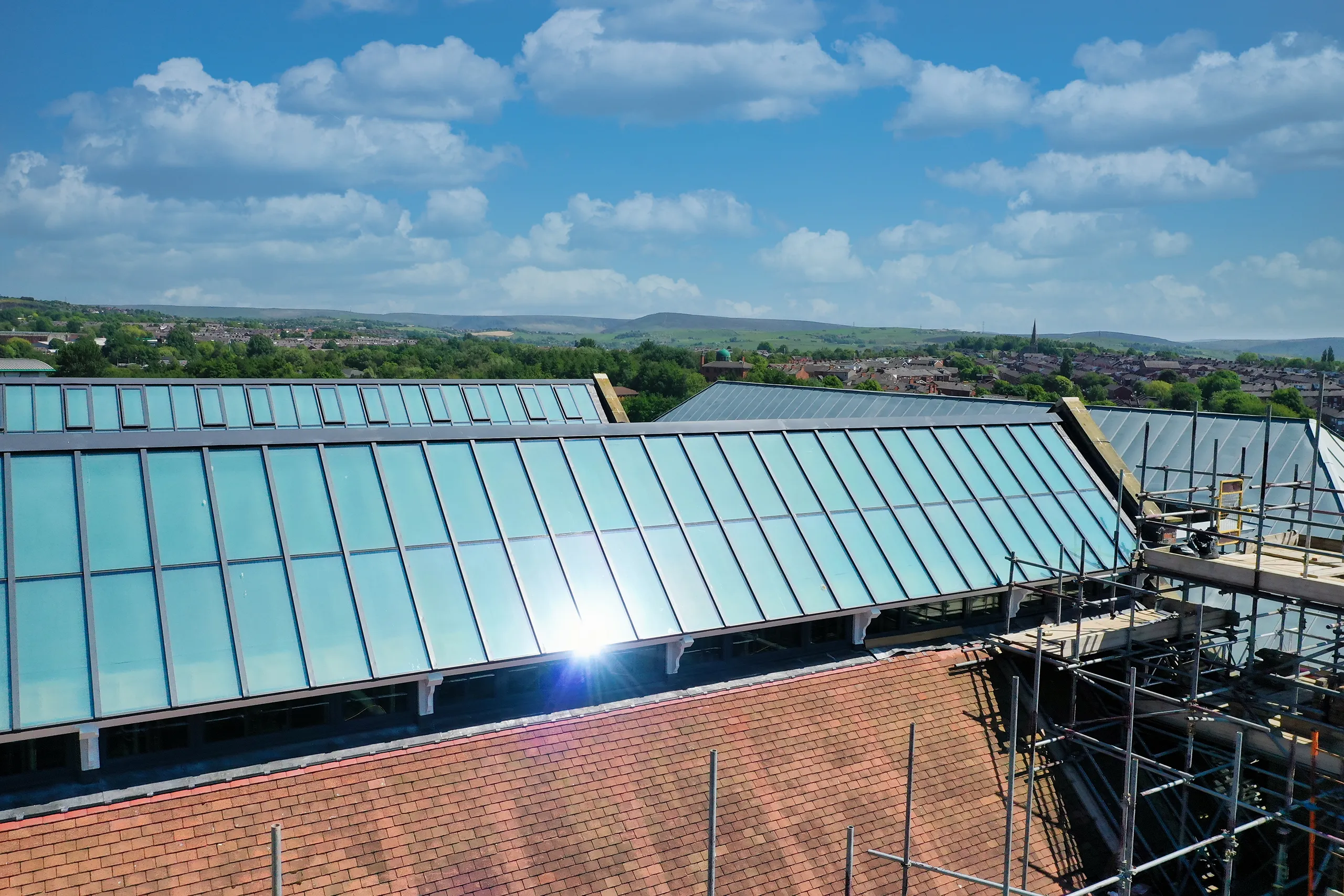 Heritage and Arts Centre roof glazing