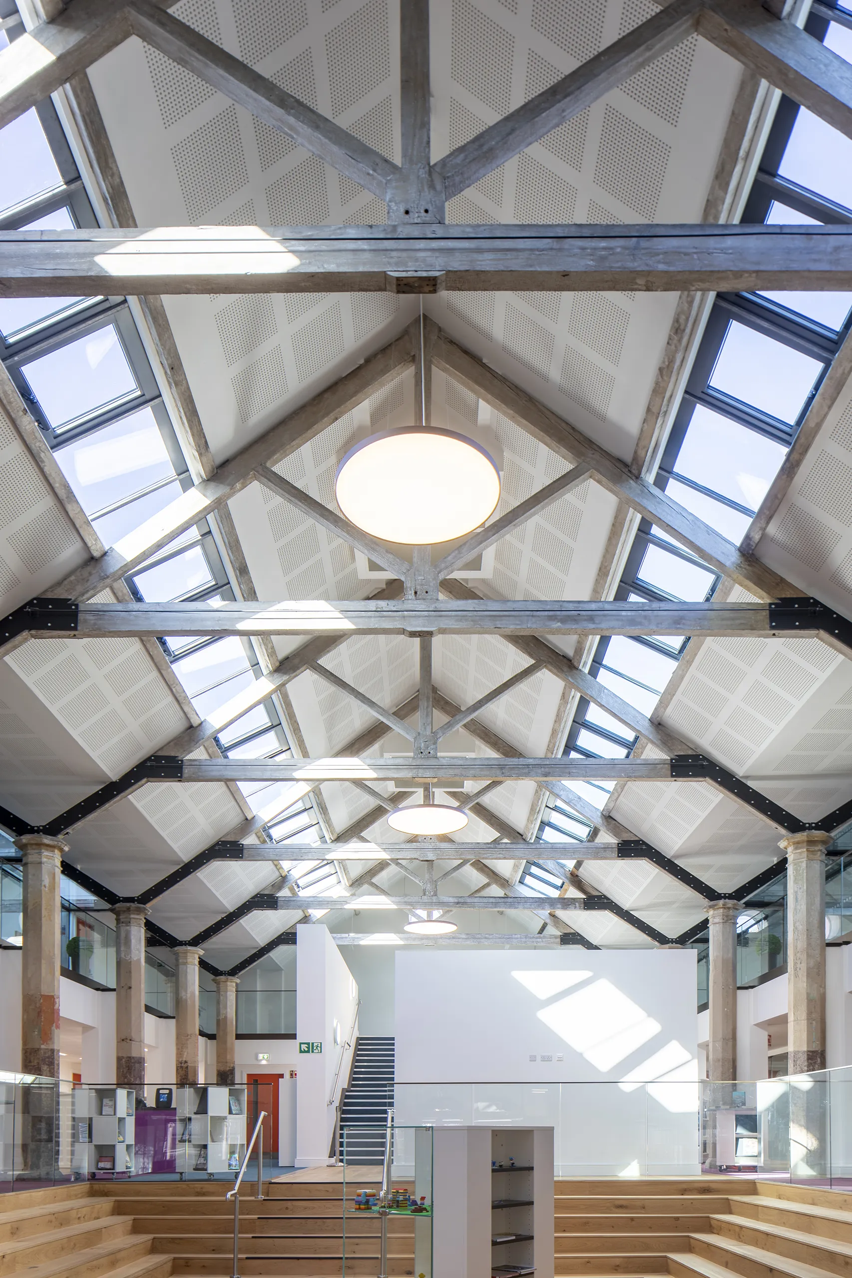 Holyhead Market roof glazing - architect glass solutions