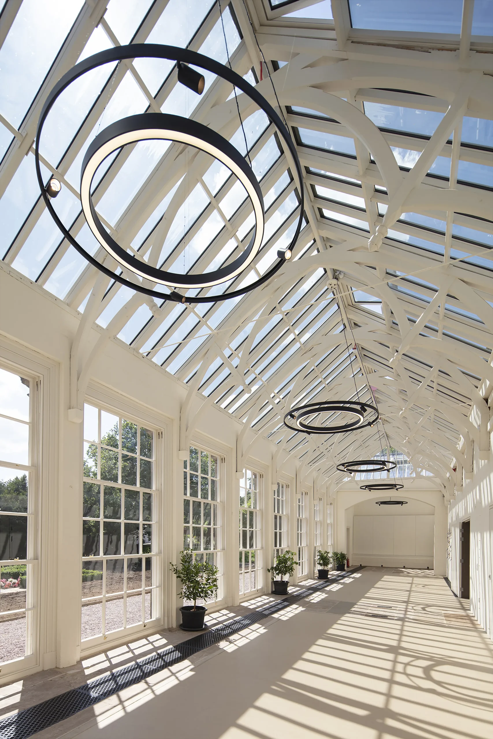 Ingestre Orangery hallway