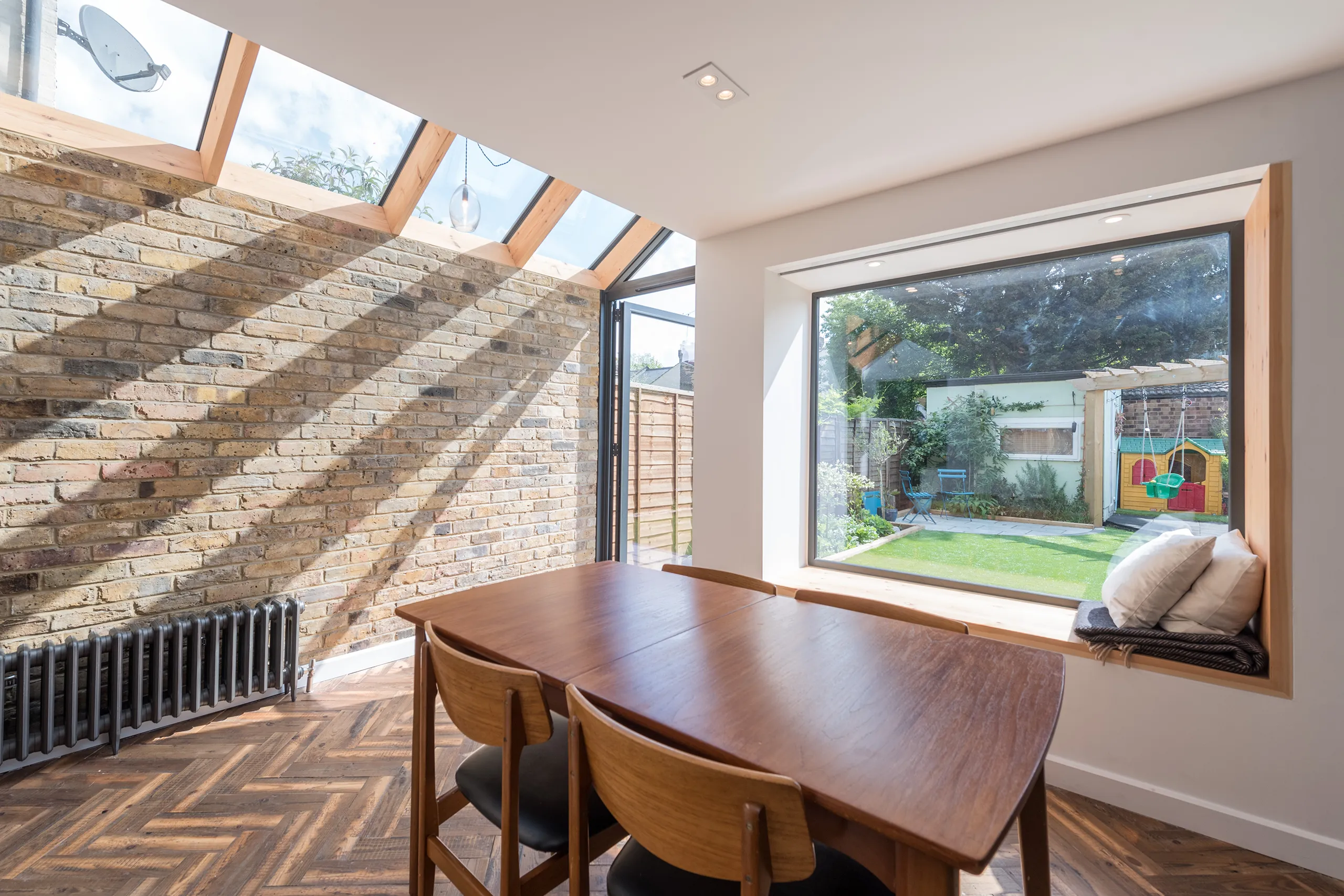 kitchen extension roof glazing