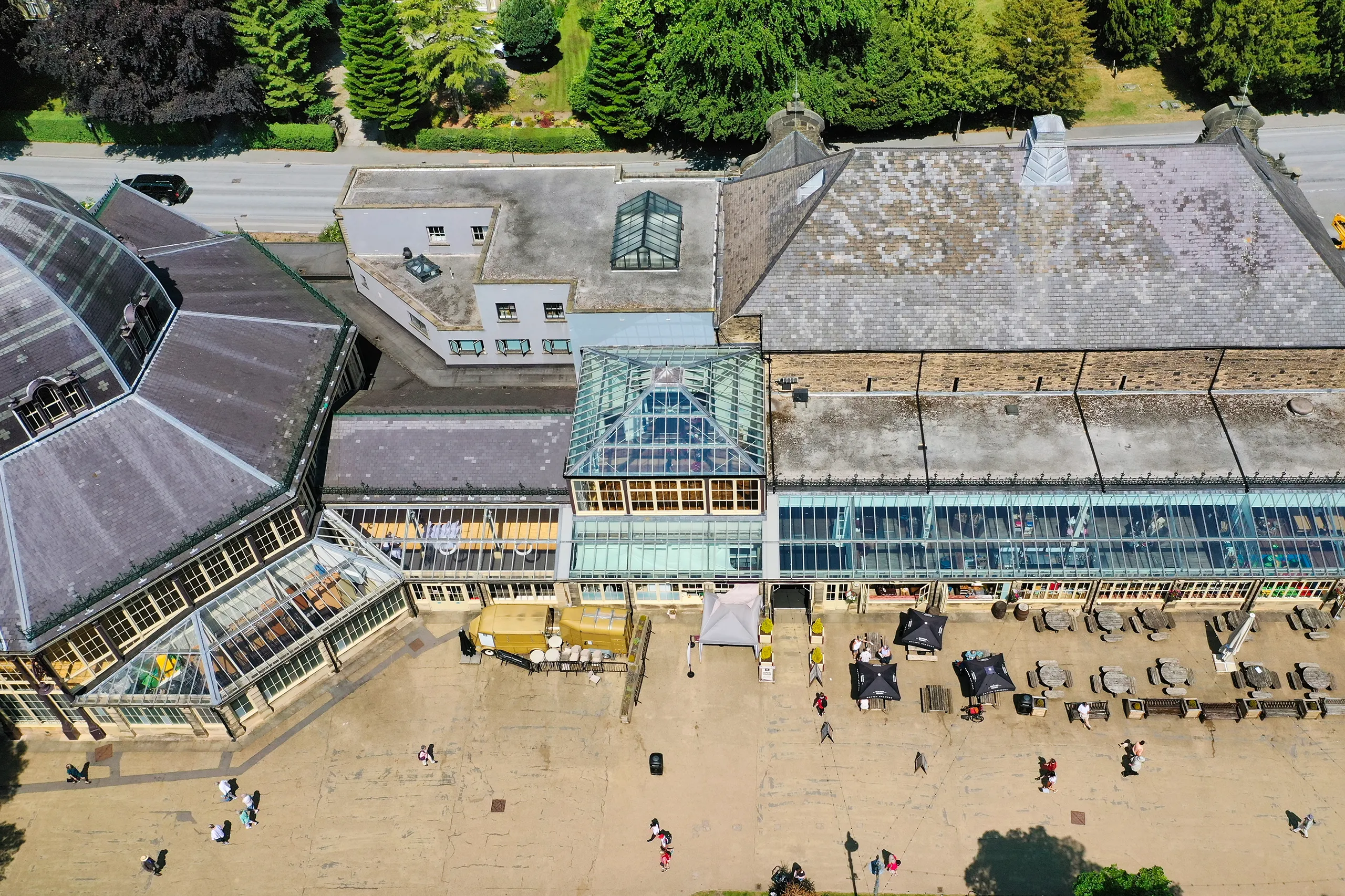 Pavilion Gardens Glazing Renewal, Buxton