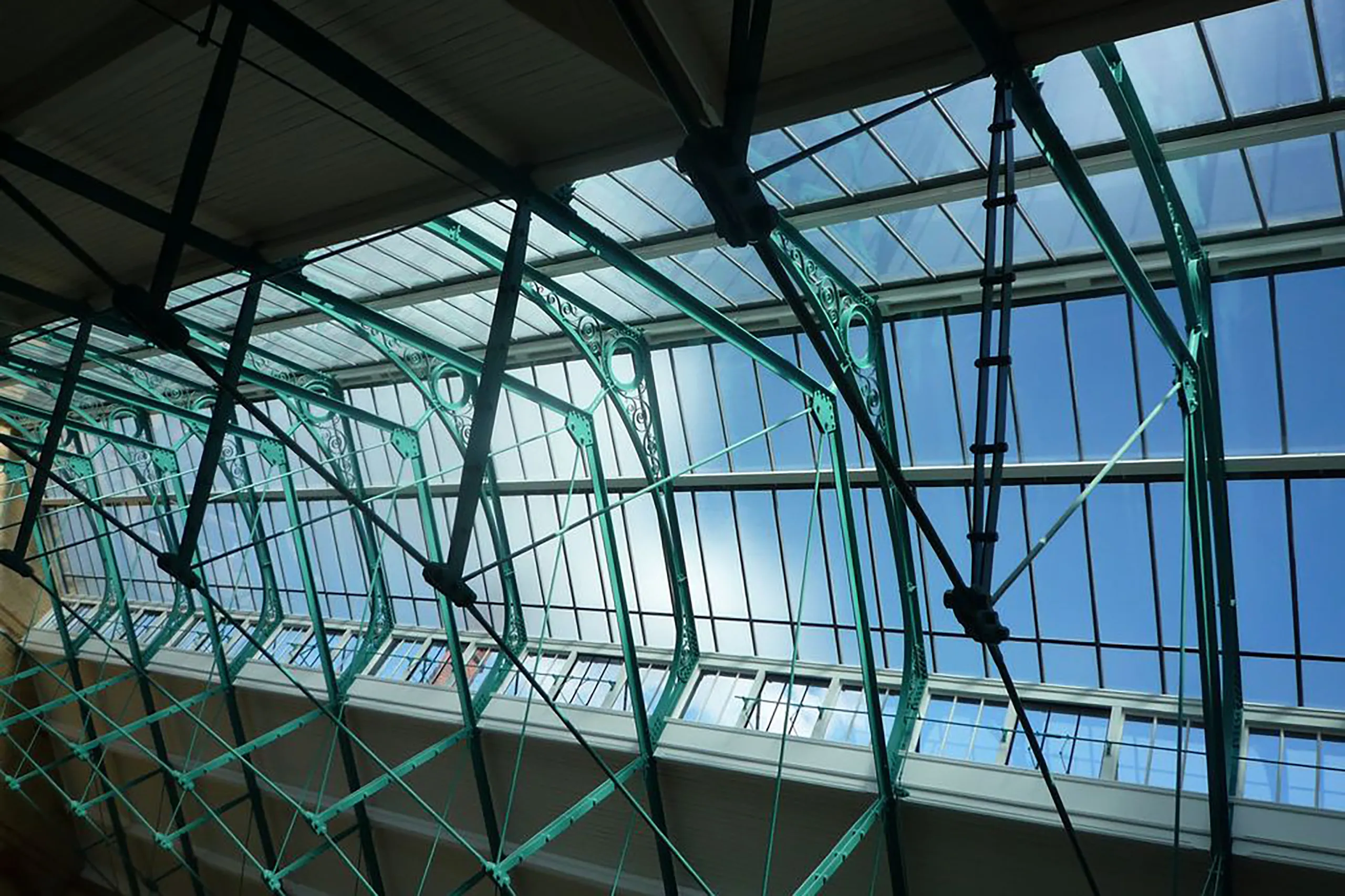 Victoria Baths Manchester skylights