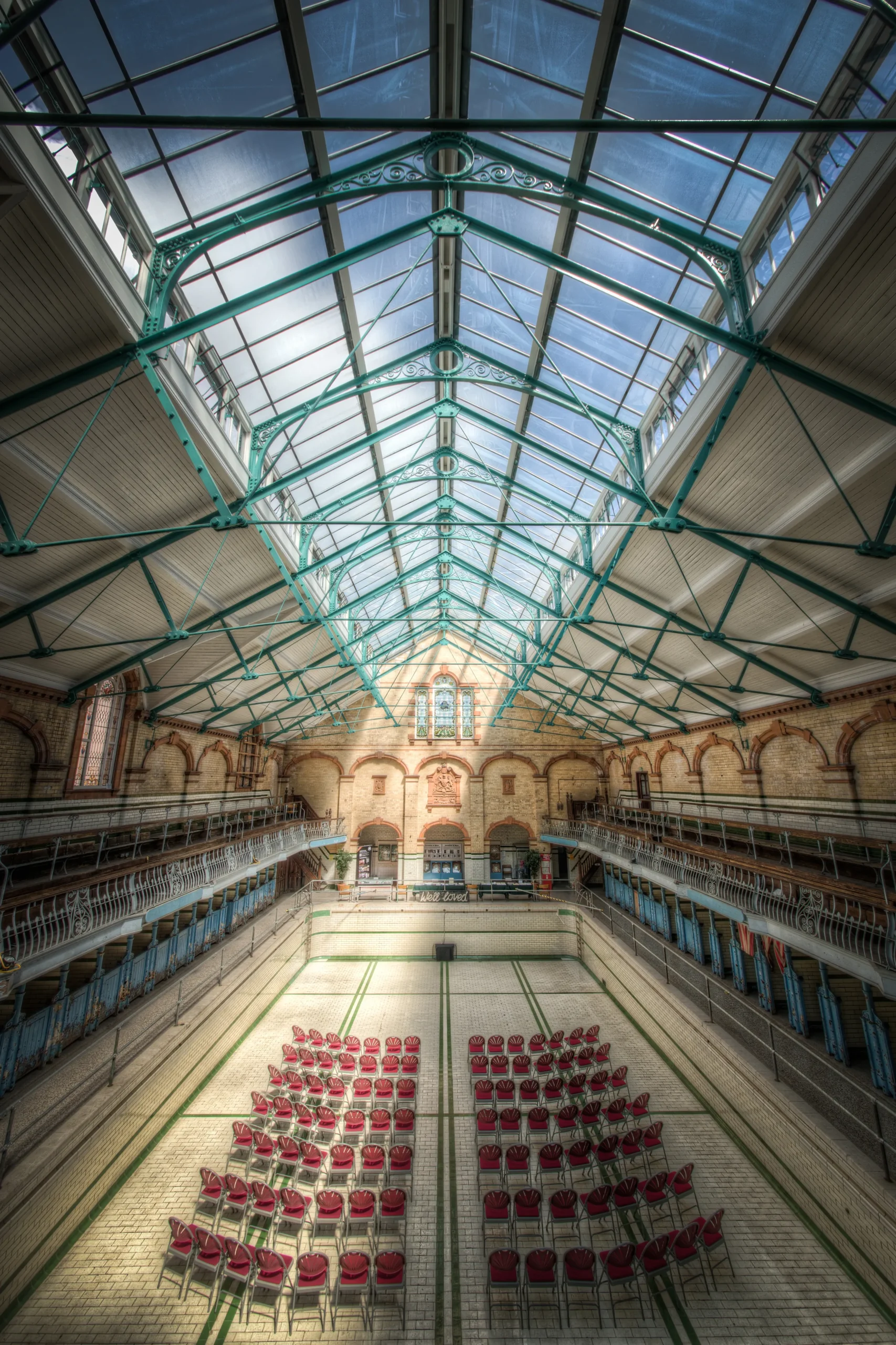 Victoria Baths opening vents