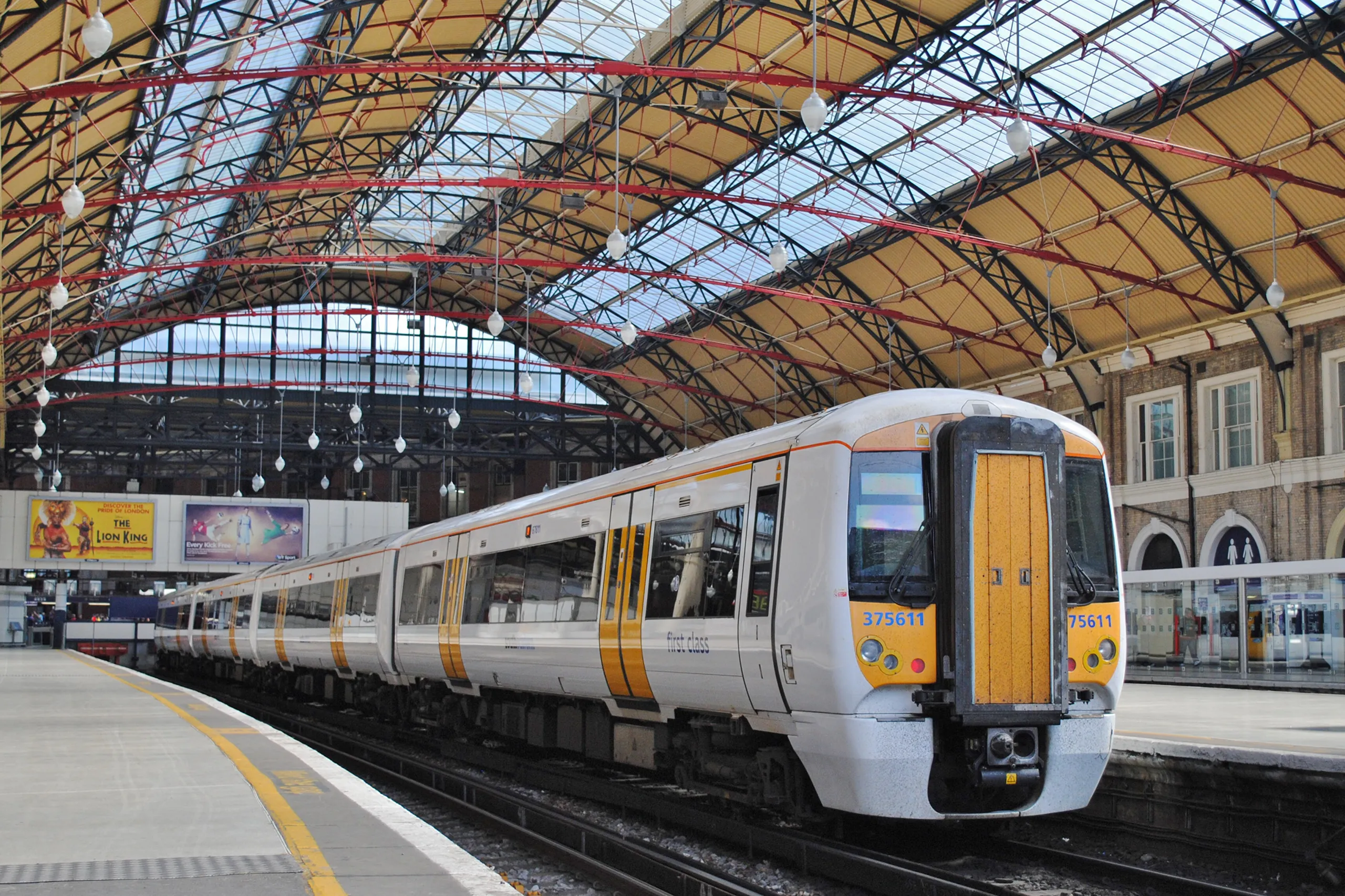 2000s - Victoria Station glazing, London railway