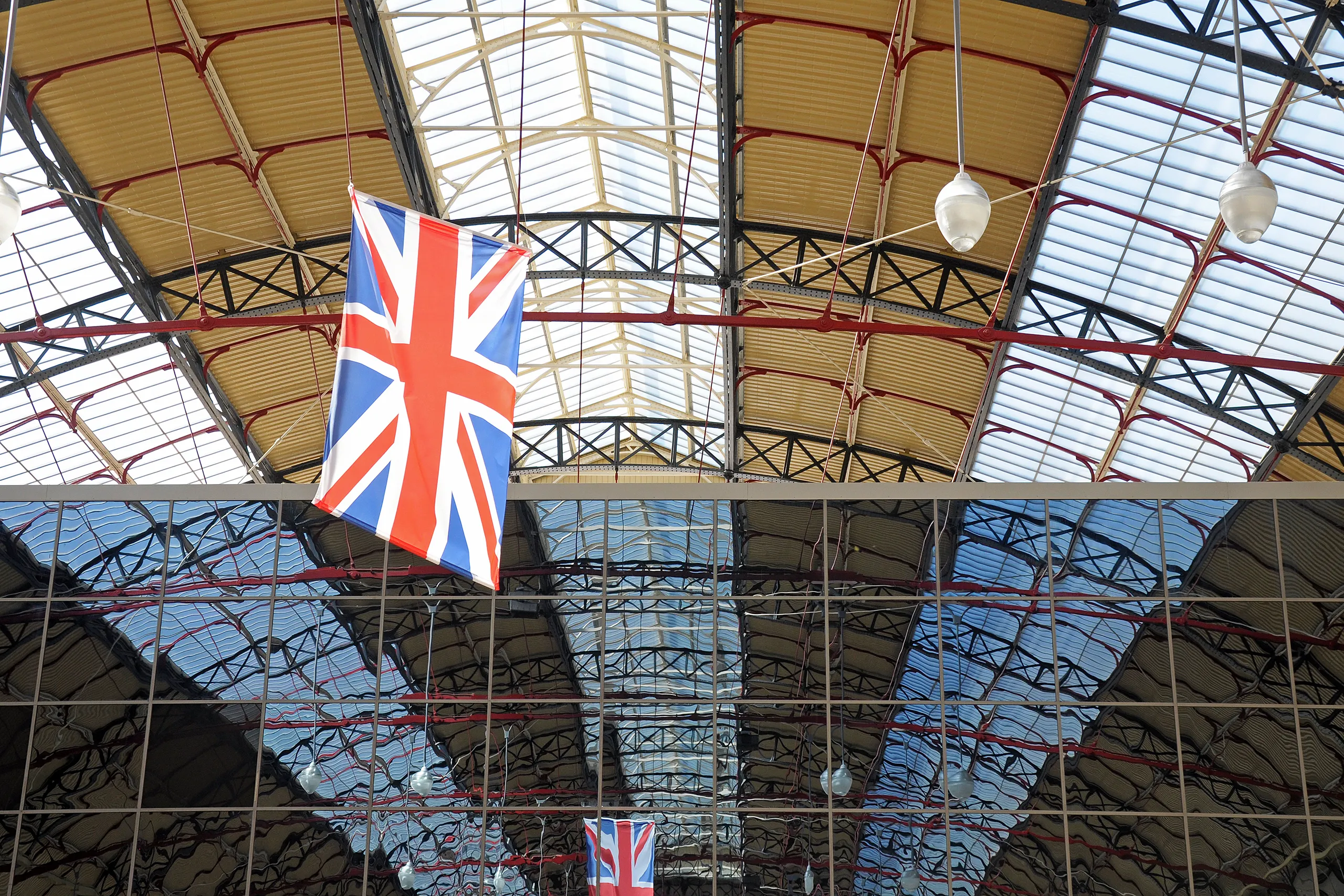 Victoria Station, London patent glazing