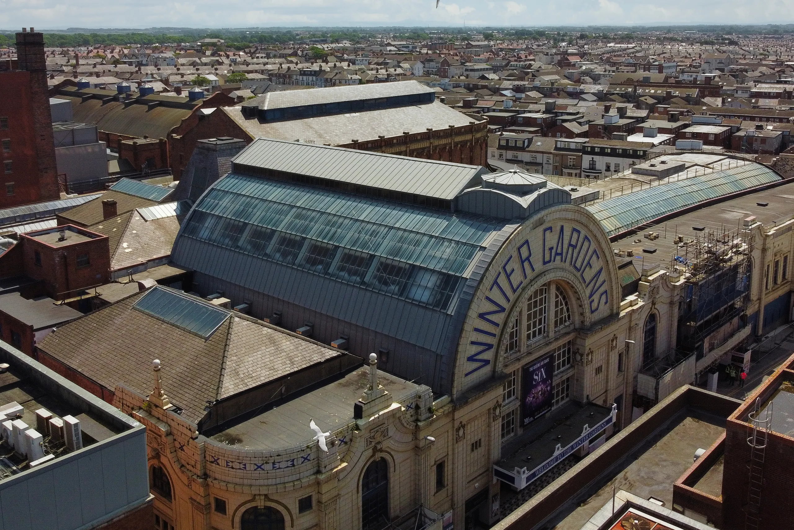 Spanish Hall Winter Gardens glazing