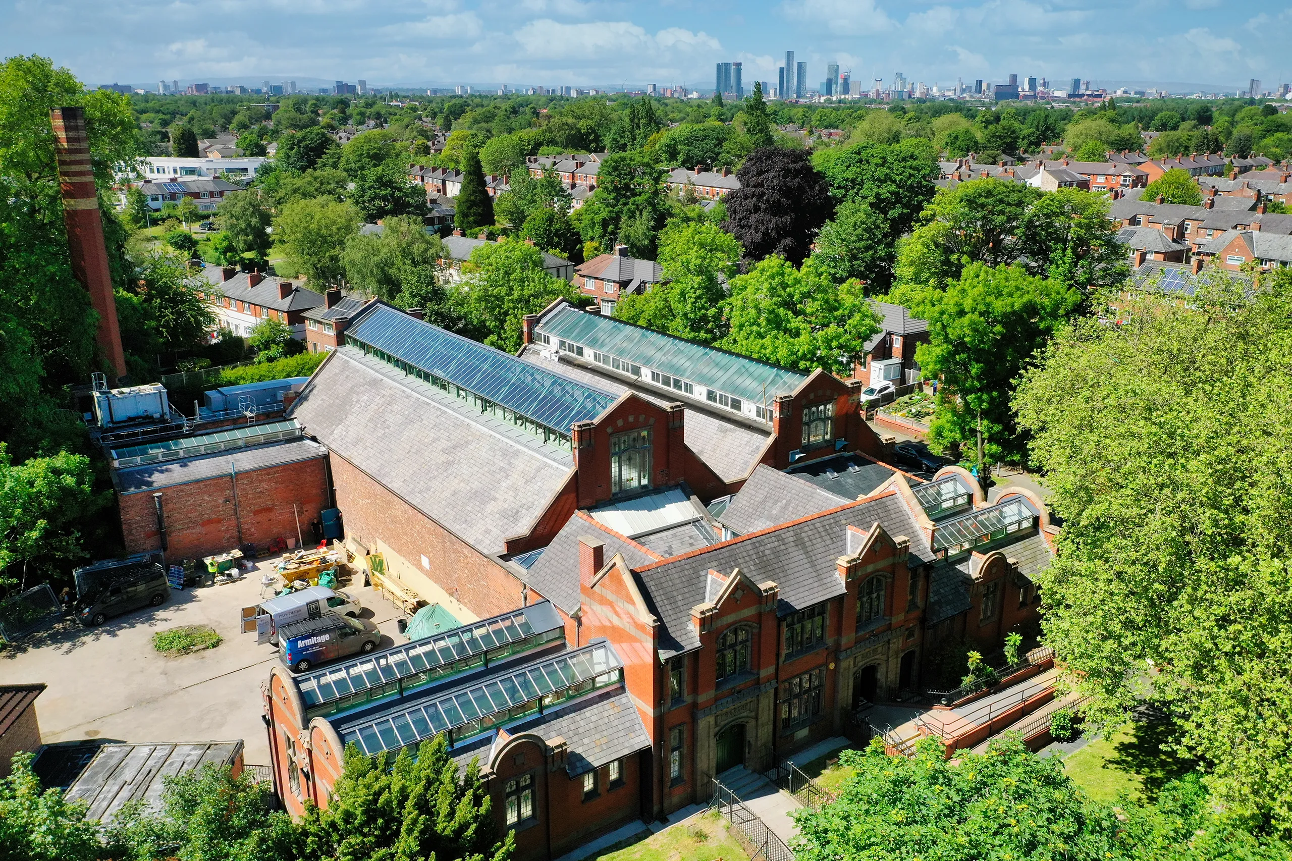 Withington Baths roof