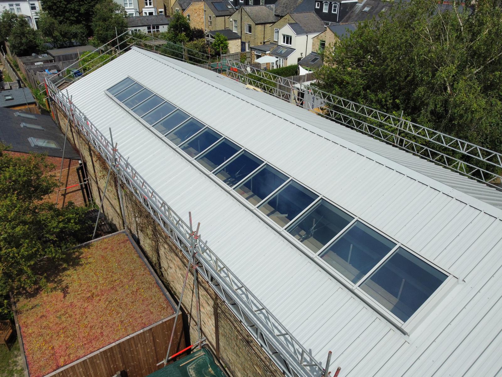 patent glazing systems - modern roof glazing