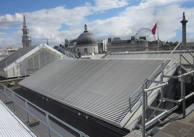 Museum National Gallery London rooflight