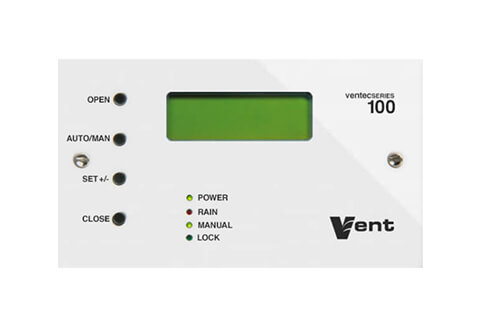 100 Series Control panel - electric opening systems