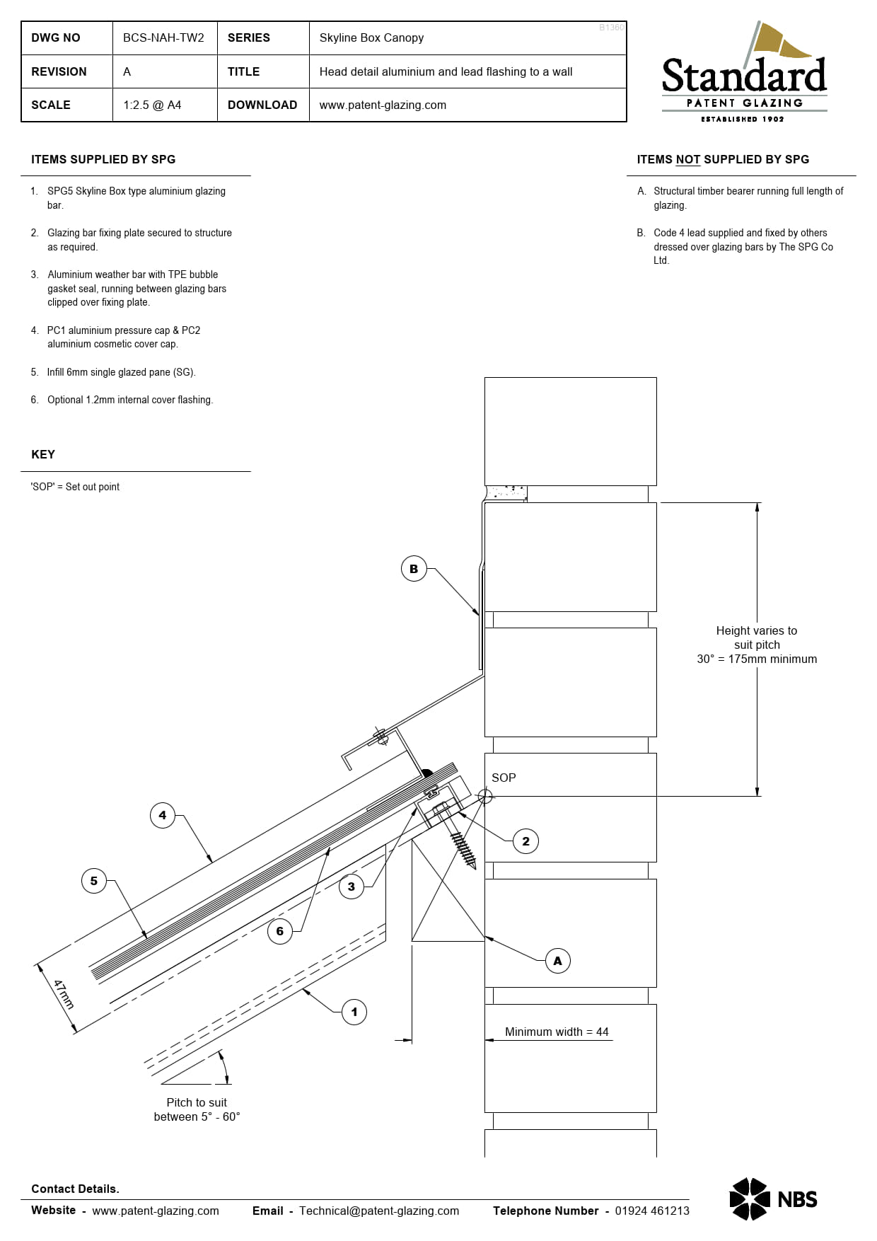 BCS-NAH-TW2 Skyline Box Canopy