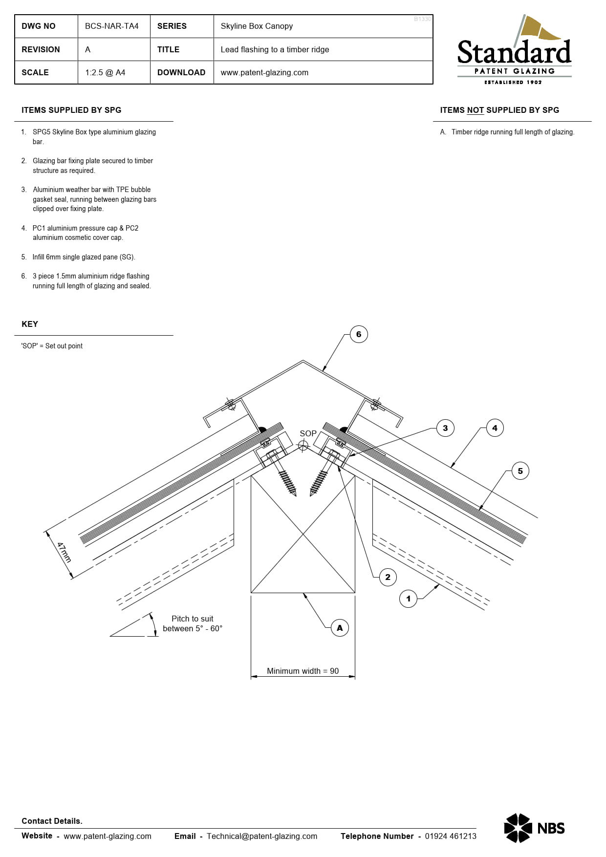 BCS-NAR-TA4 Skyline Box Canopy