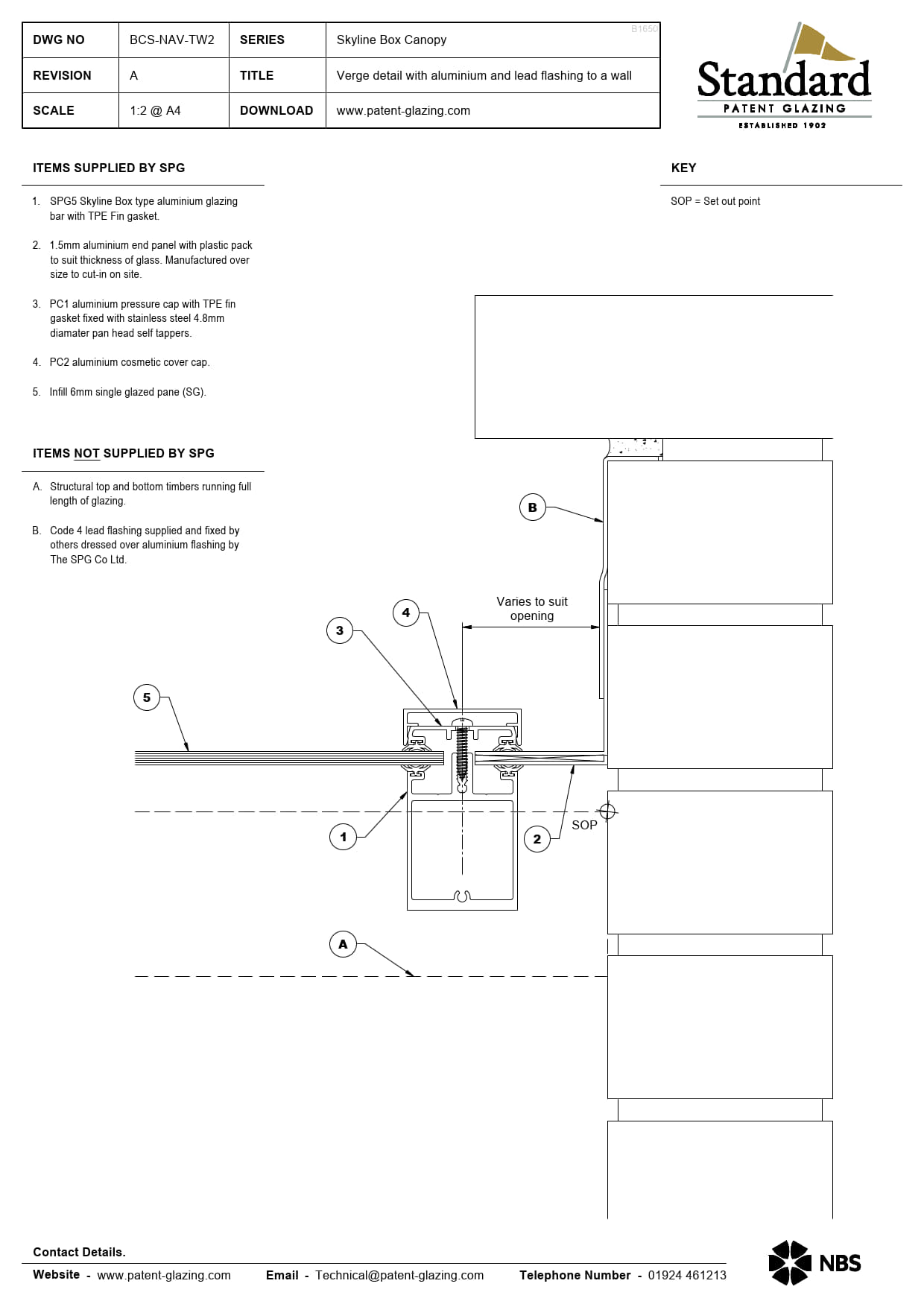 BCS-NAV-TW2 Skyline Box Canopy