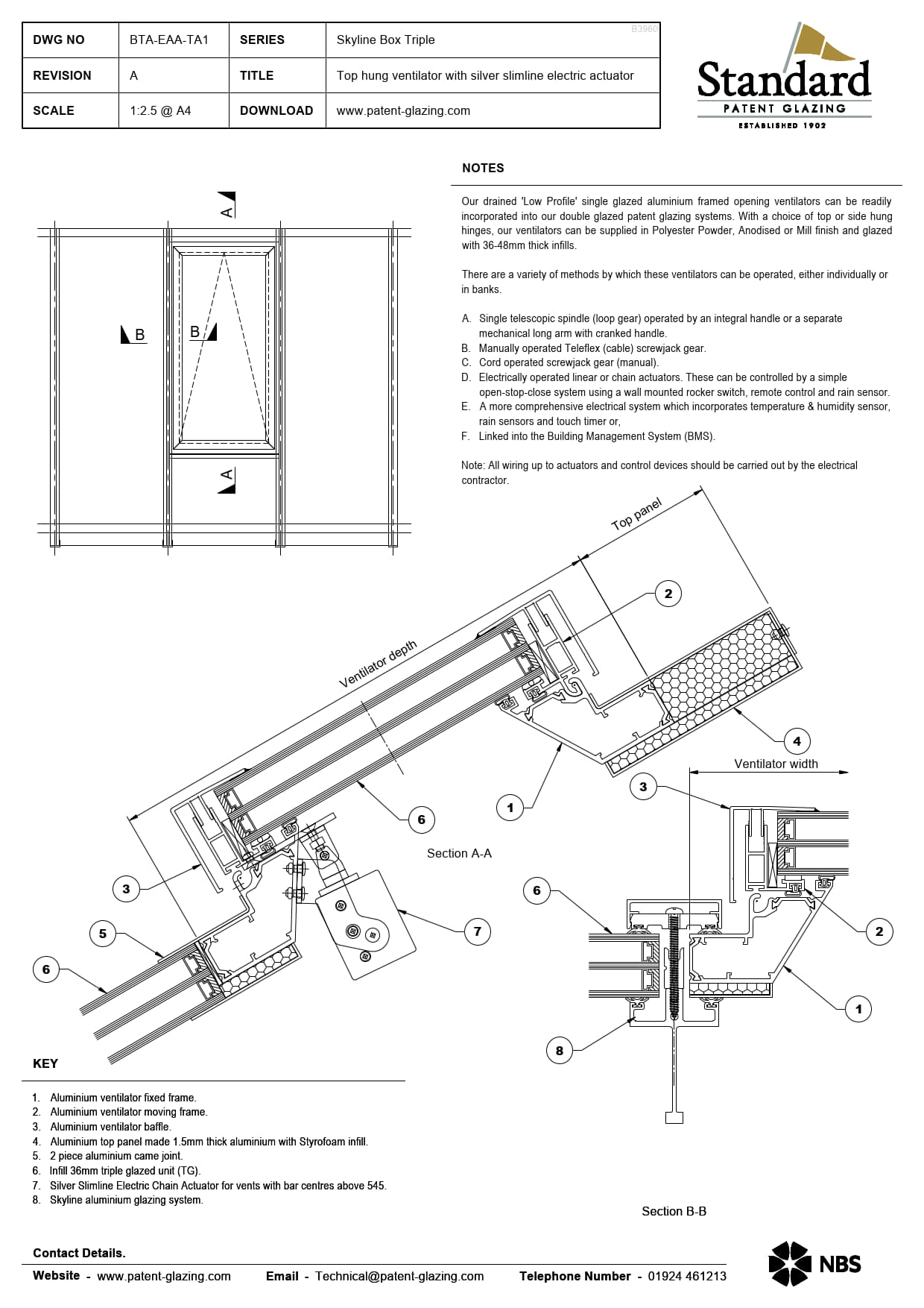 BTA-EAA-TA1 Skyline Box Triple