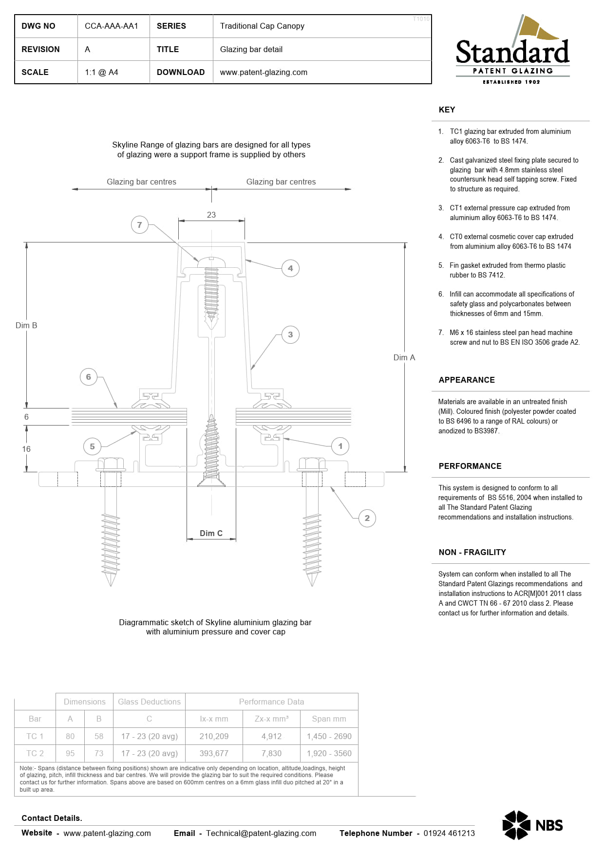 CCA-AAA-AA1 Traditional Cap Canopy