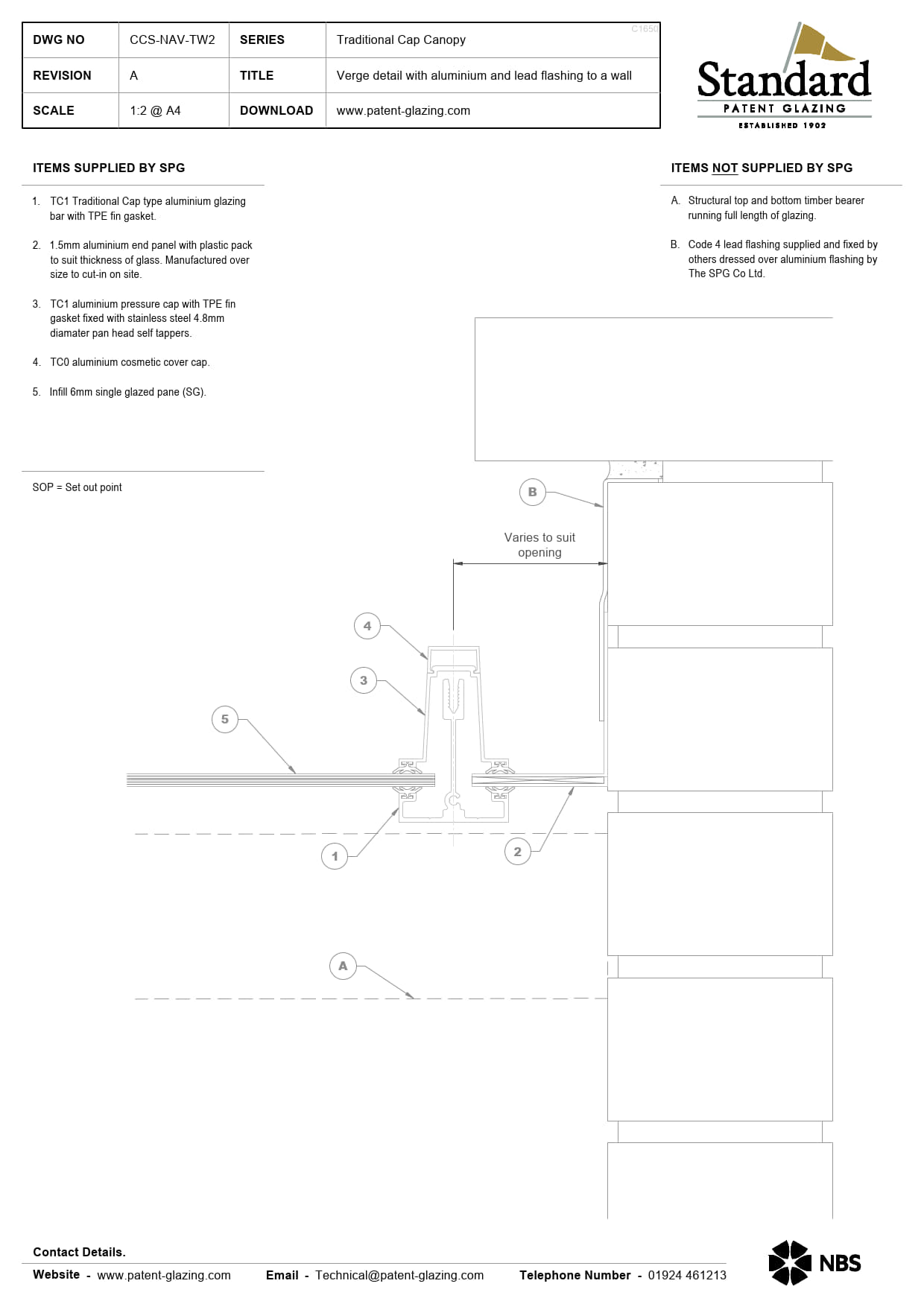 CCS-NAV-TW2 Traditional Cap Canopy