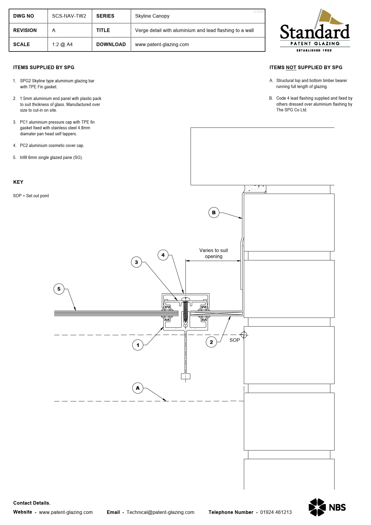 SCS-NAV-TW2 Skyline Canopy