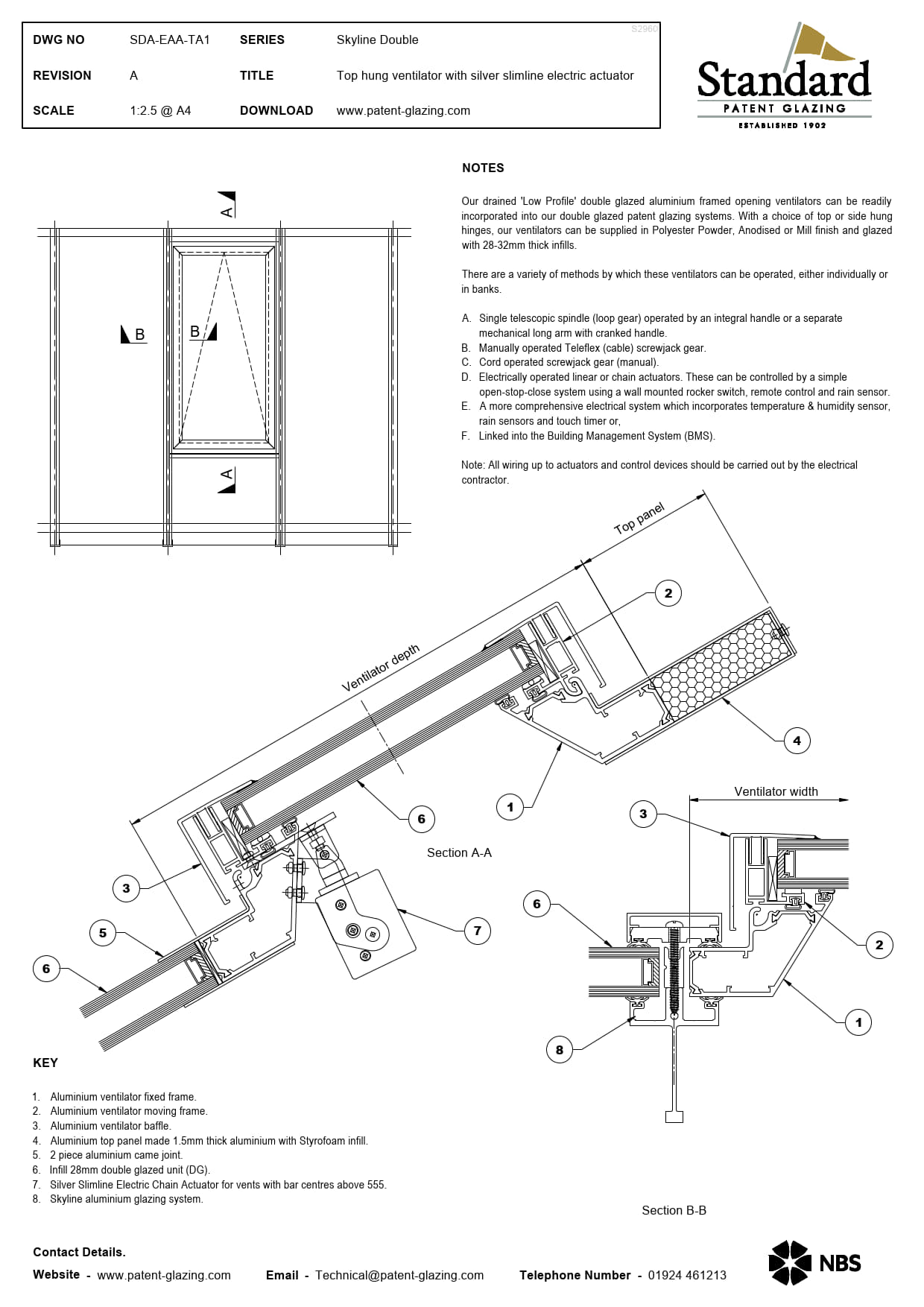 SDA-EAA-TA1 Skyline Double