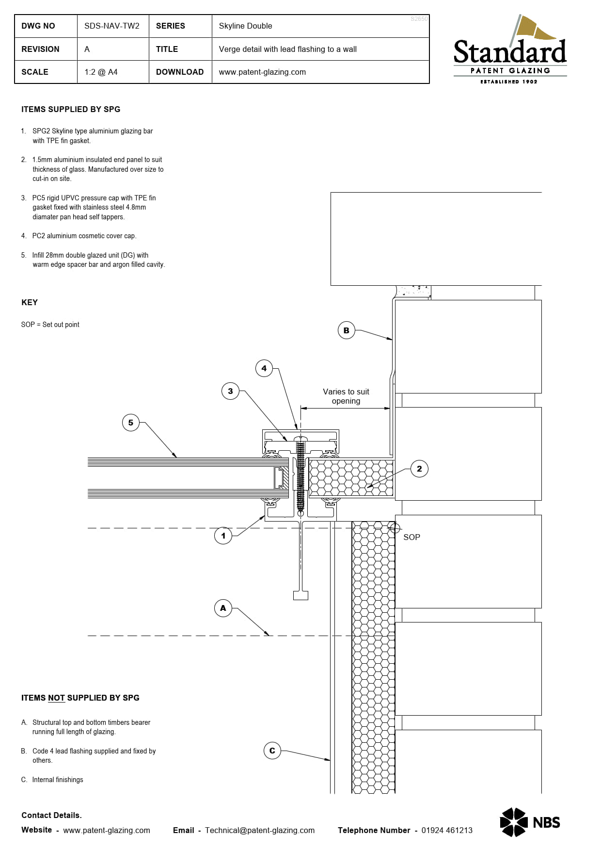 SDS-NAV-TW2 Skyline Double