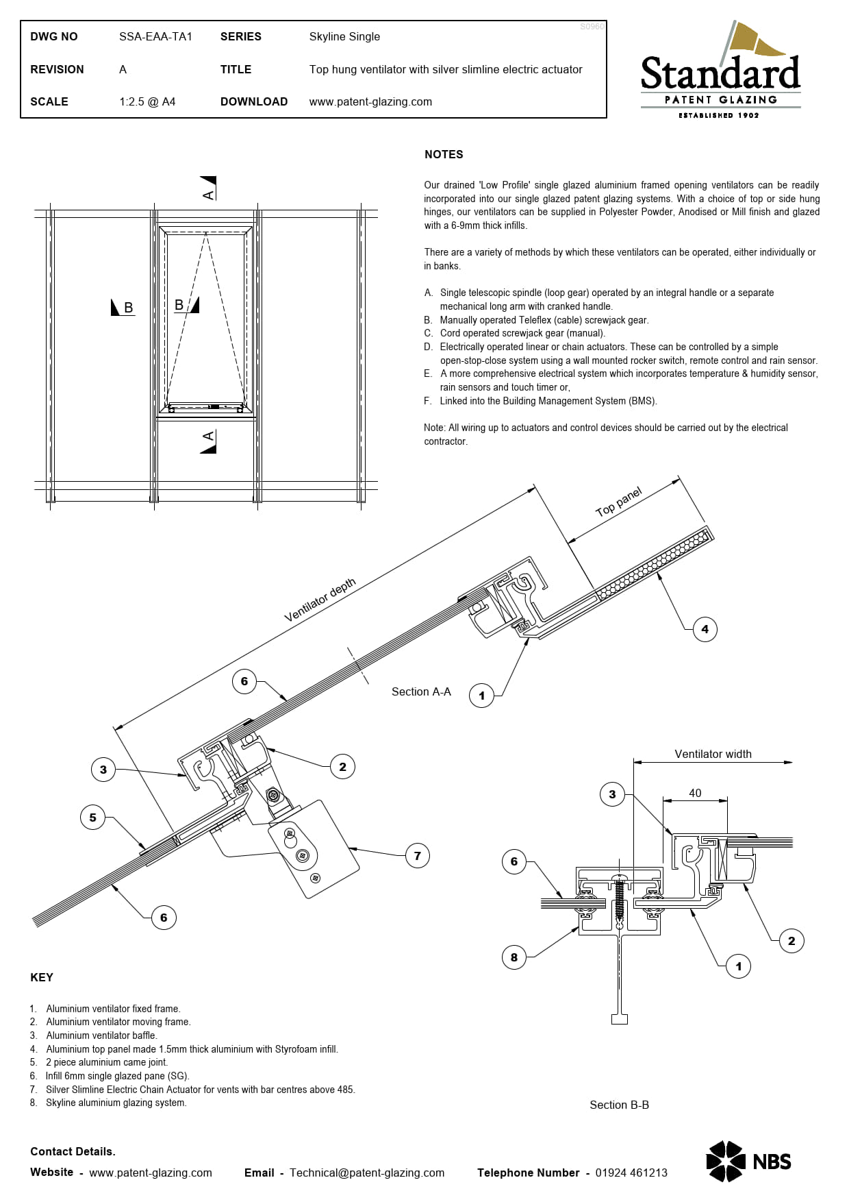 SSA-EAA-TA1 Skyline Single