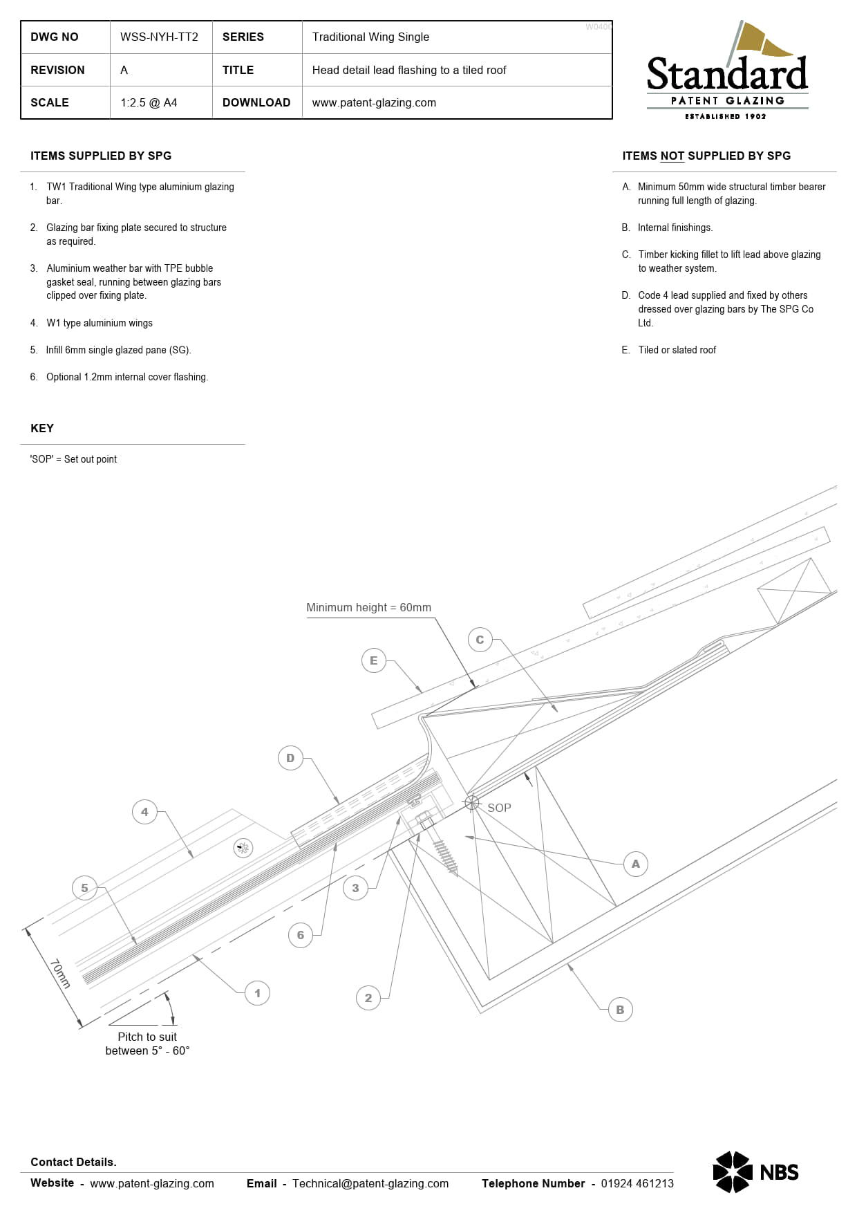 WSS-NYH-TT2 Traditional Wing Single