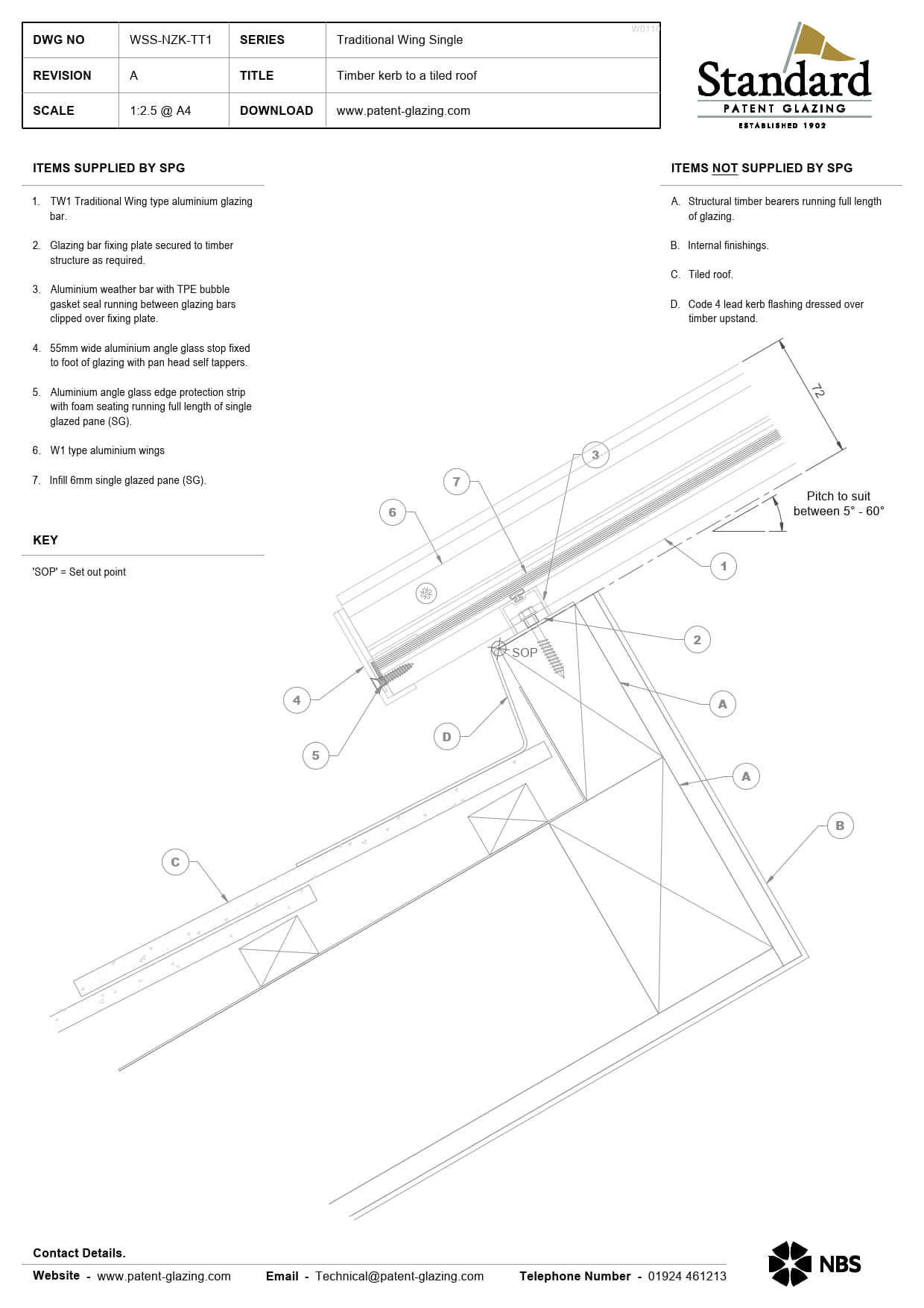 WSS-NZK-TT1 Traditional Wing Single