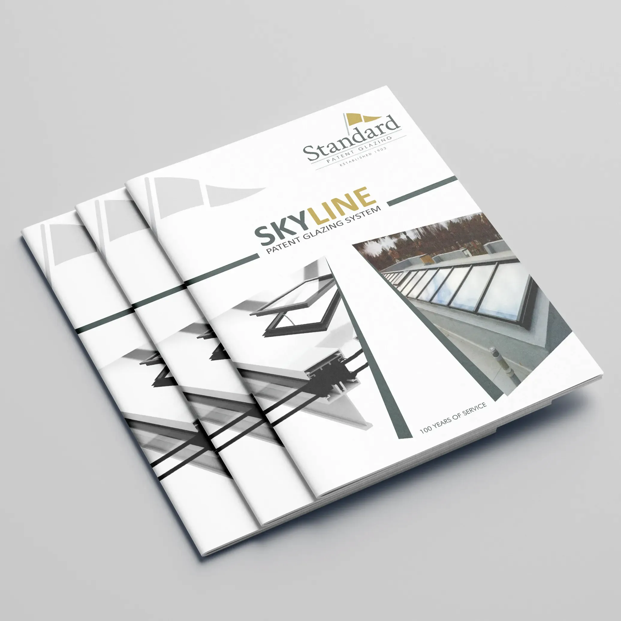 Skyline brochure mock-up