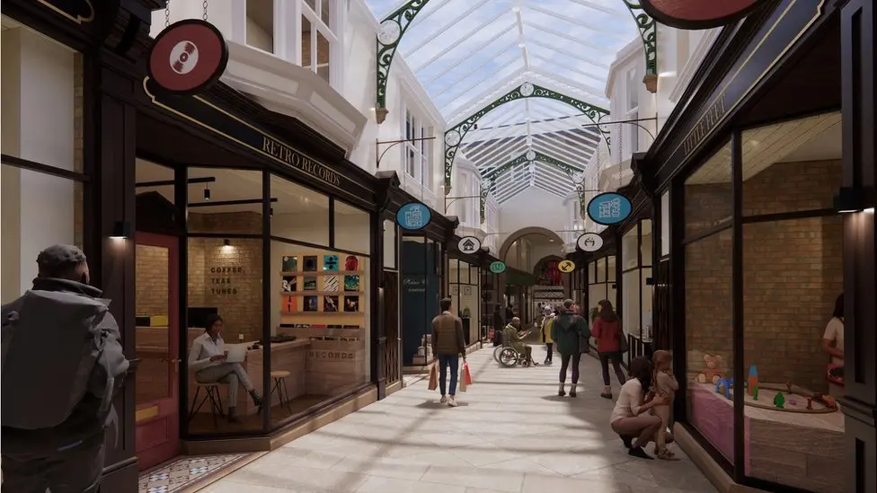 Dewsbury Arcade restoration