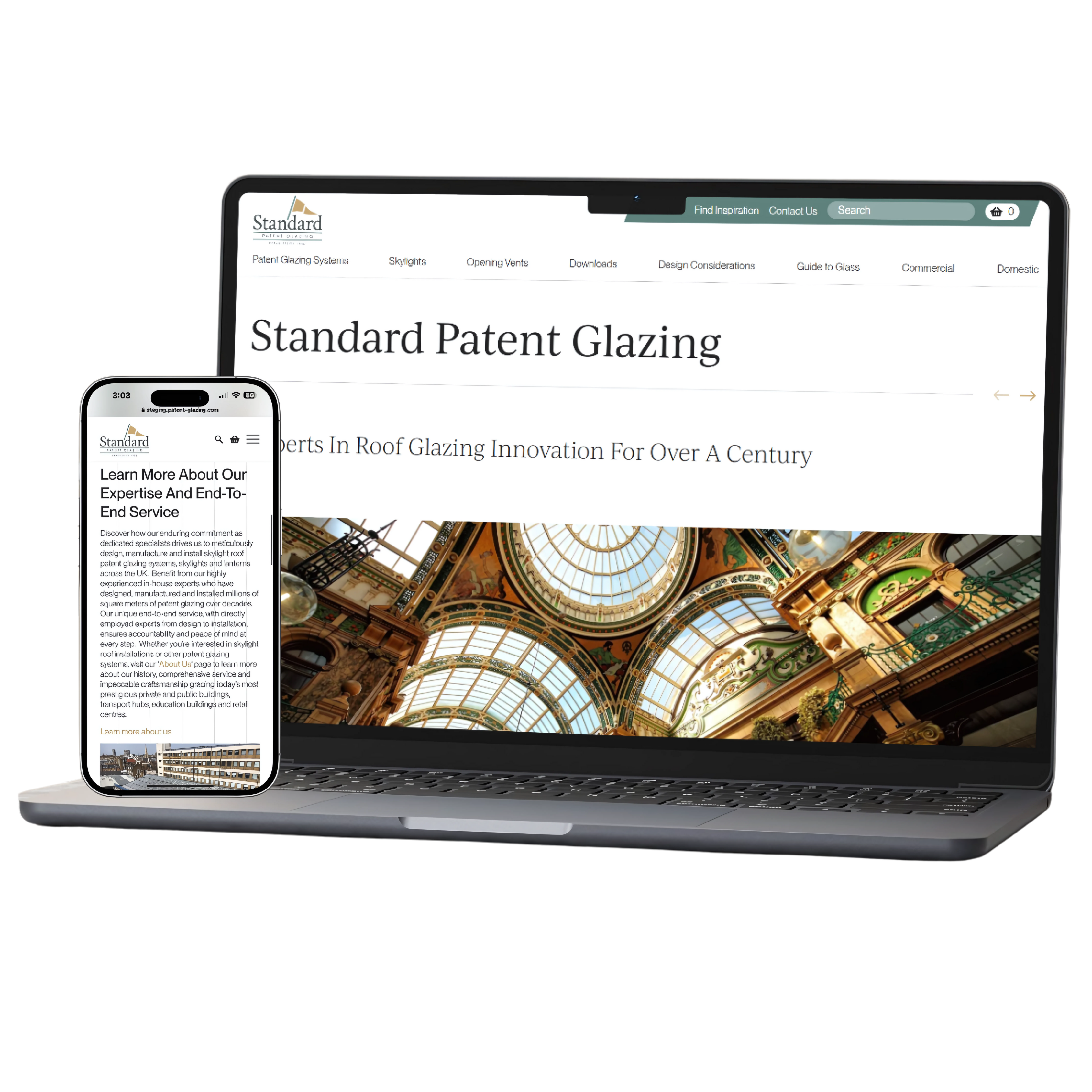 Standard Patent Glazing website